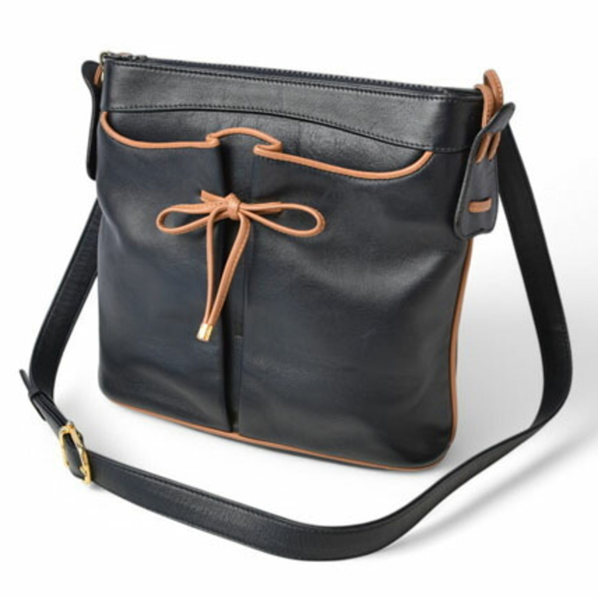 Celine Dark Navy Leather Shoulder Bag (Pre-Owned)