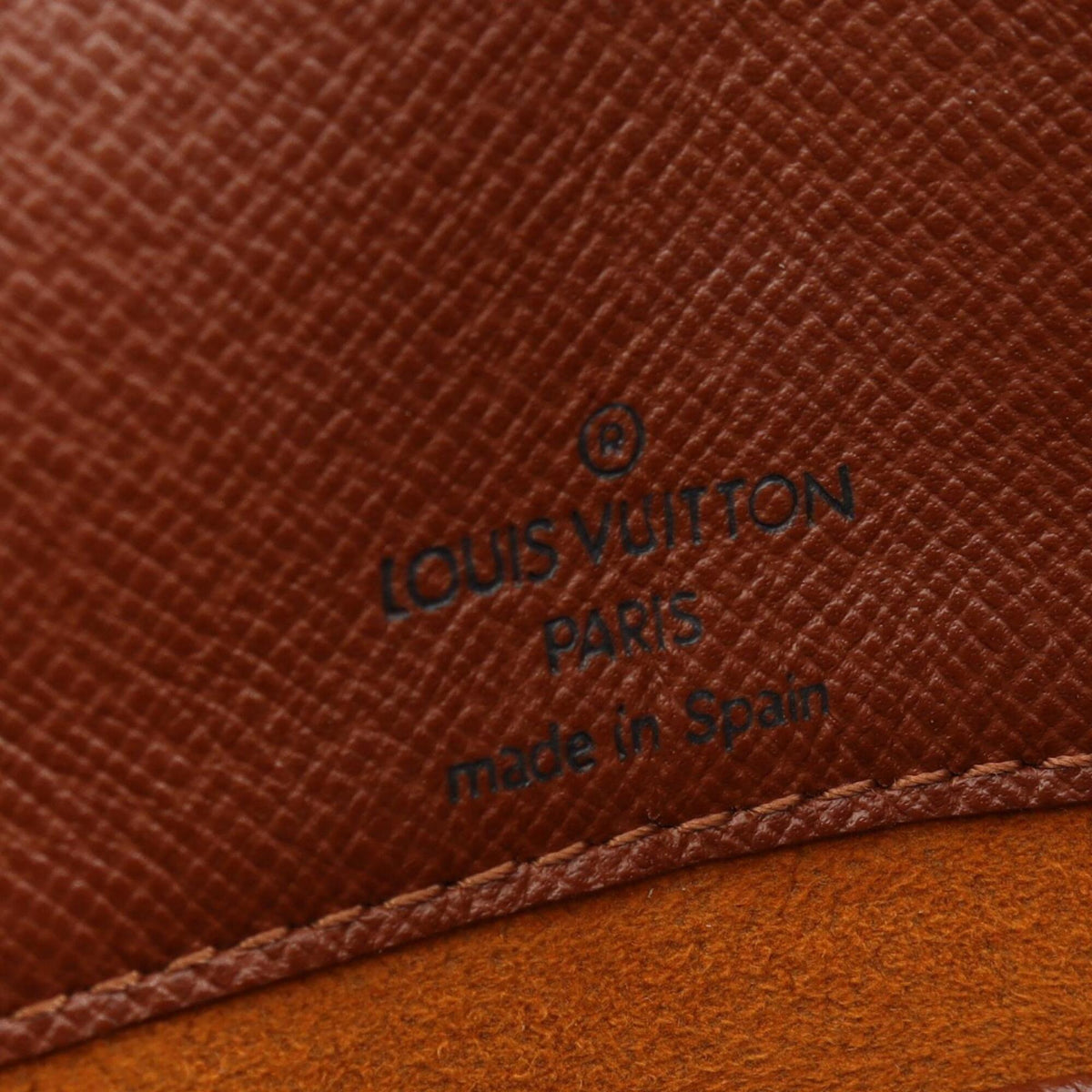 Louis Vuitton Brown Monogram Monogram Leather Handbag Shoulder Bag (Pre-Owned)