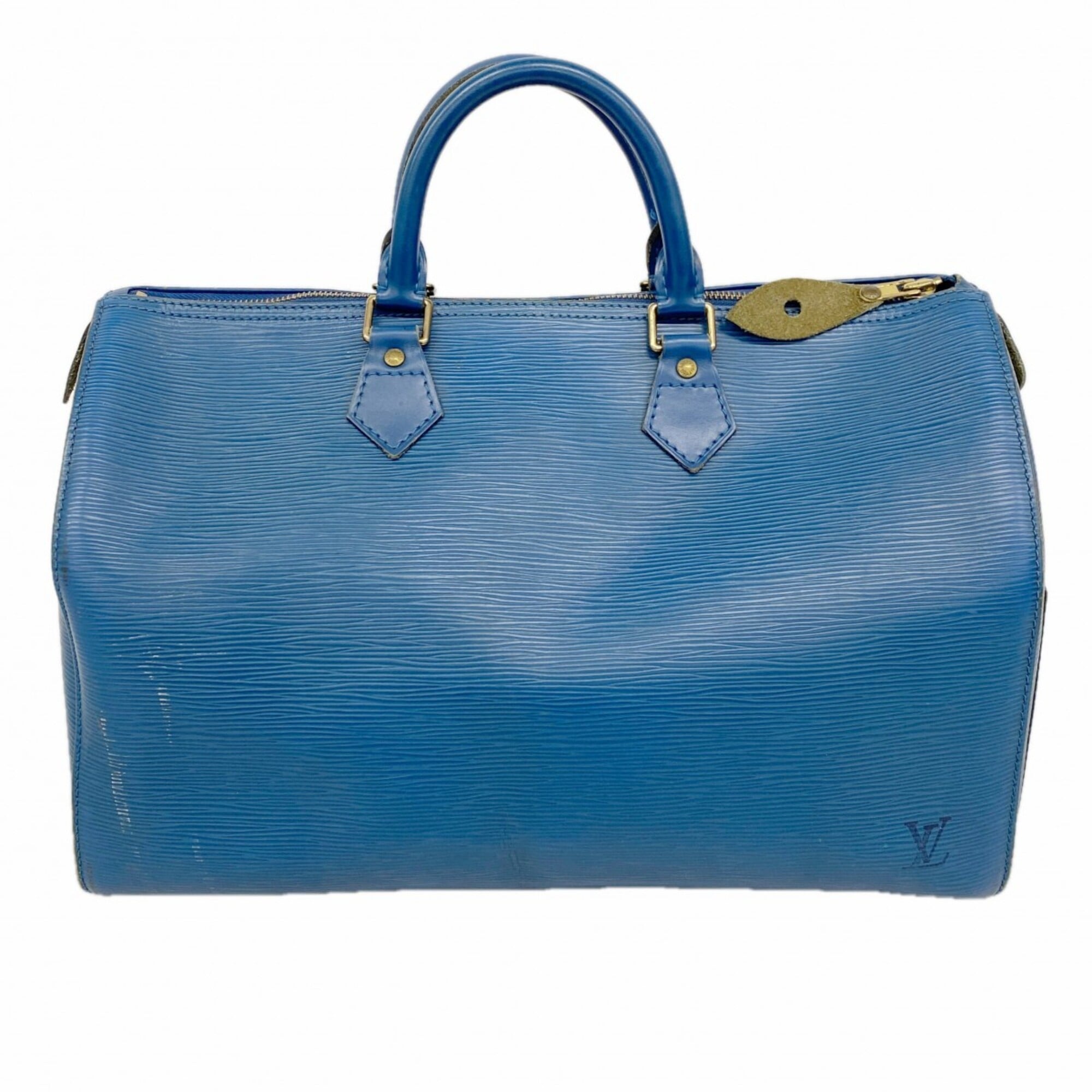 Louis Vuitton Toledo Blue Handbag (Pre-Owned)