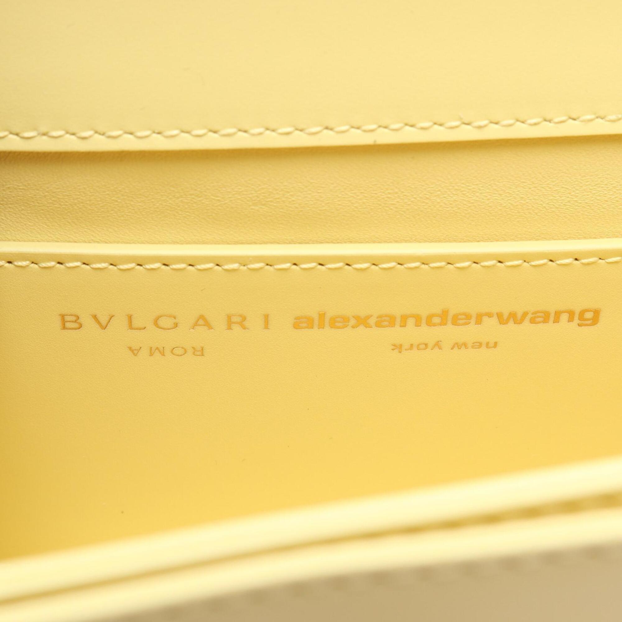 Bvlgari Yellow Leather Handbag (Pre-Owned)