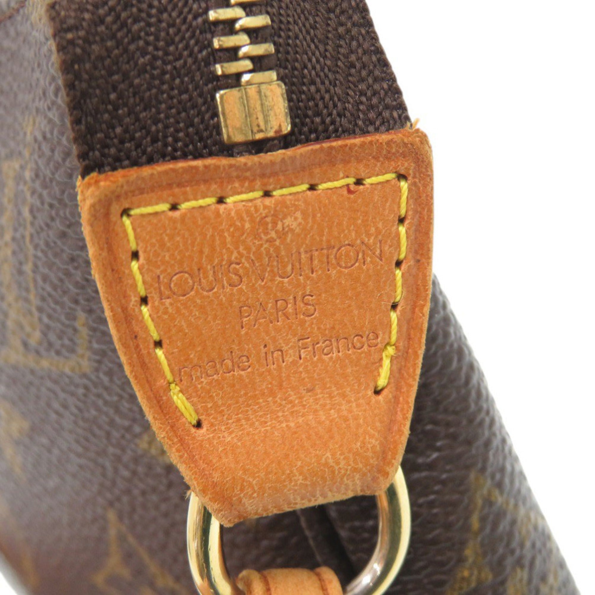 Louis Vuitton Brown Monogram Monogram Handbag Pochette Pouch (Pre-Owned)