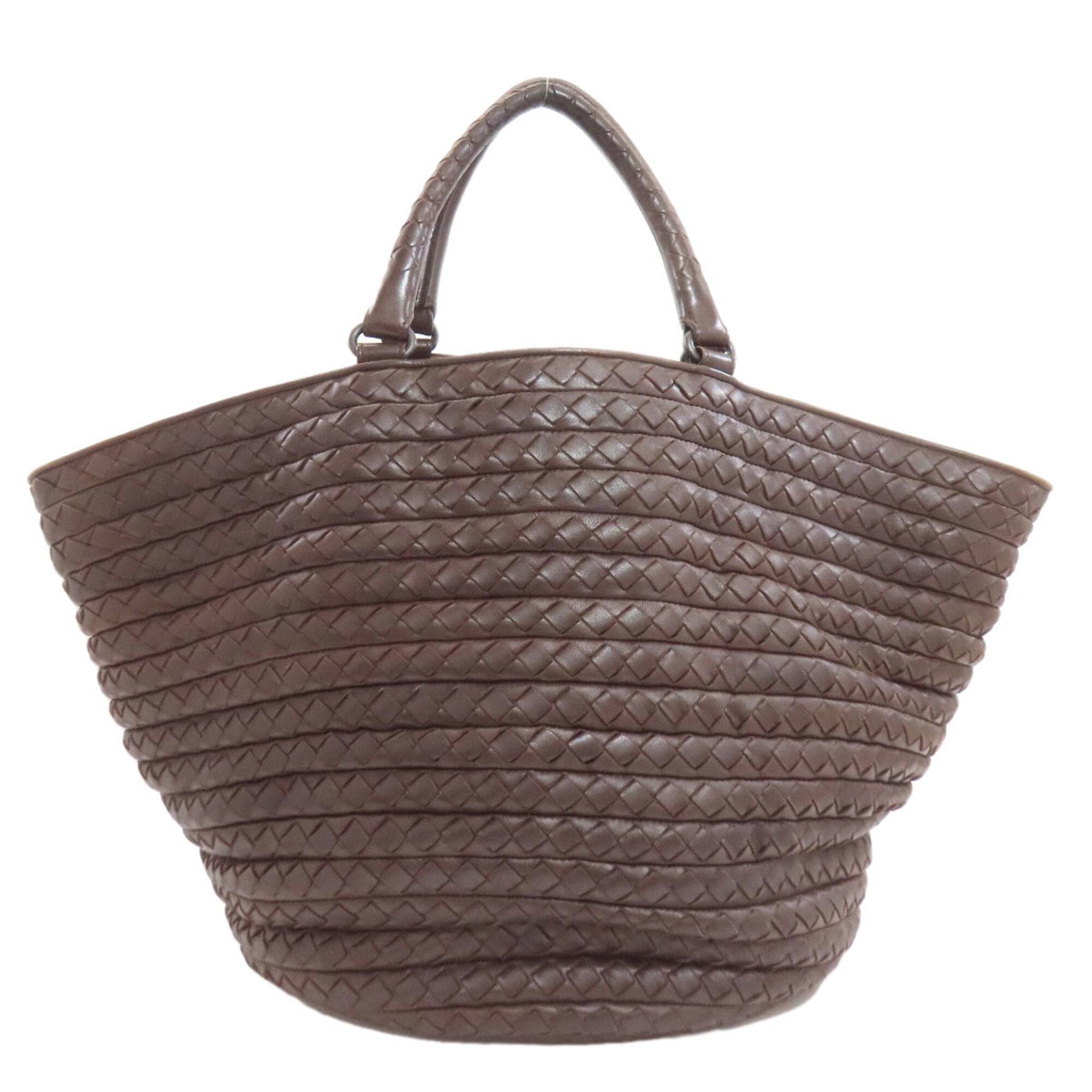 Bottega Veneta Brown Leather Handbag (Pre-Owned)