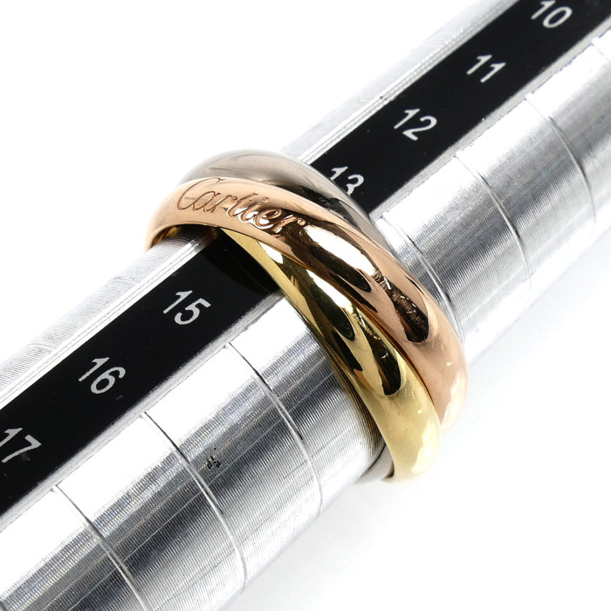 Cartier Yellow Gold (18K) Pink Gold (18K) White Gold (18K) Band Ring (Pre-Owned)