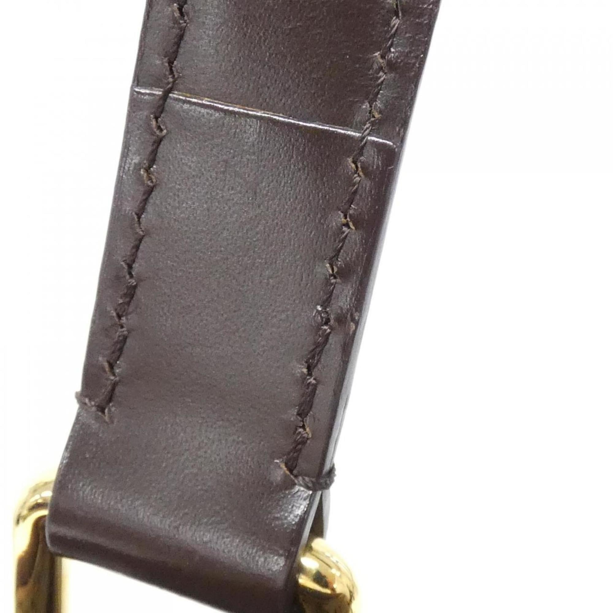 Louis Vuitton Brown Coated Canvas Handbag (Pre-Owned)