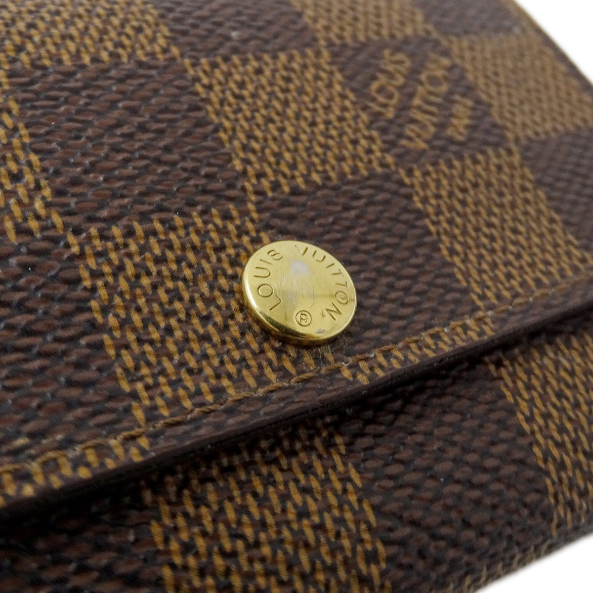 Louis Vuitton Brown Damier Canvas Galle Damier Canvas (Pre-Owned)