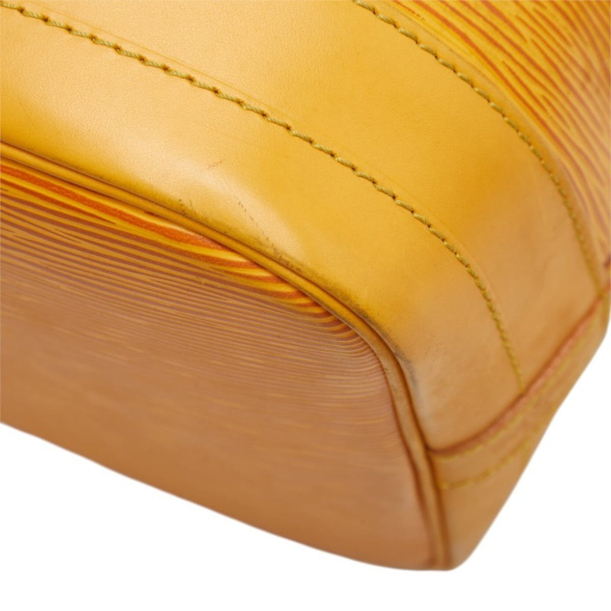 Louis Vuitton Epi Yellow Leather Shoulder Bag (Pre-Owned)