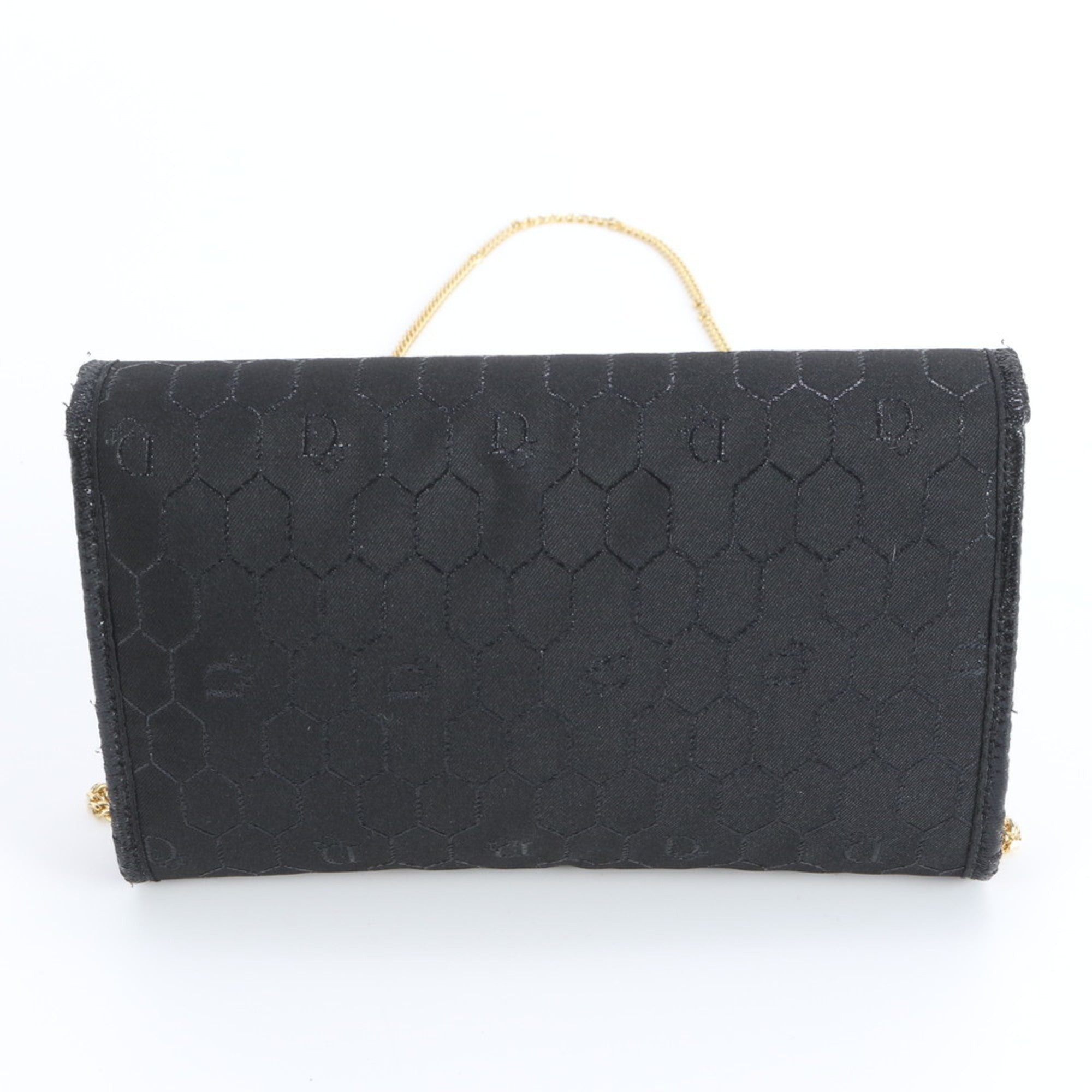 Christian Dior Black Leather Nylon Shoulder Bag (Pre-Owned)