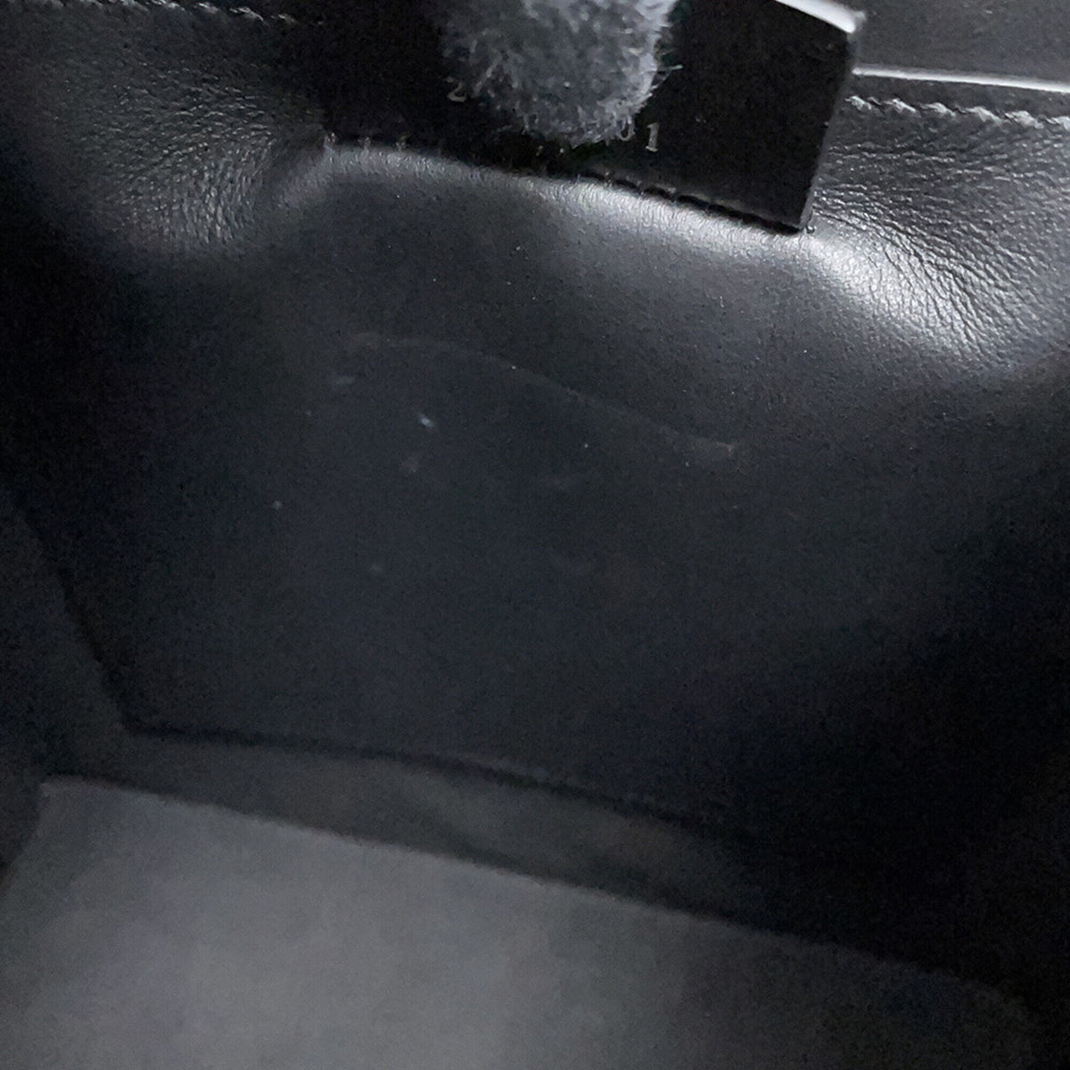Fendi Black Leather Handbag Shopping Bag (Pre-Owned)