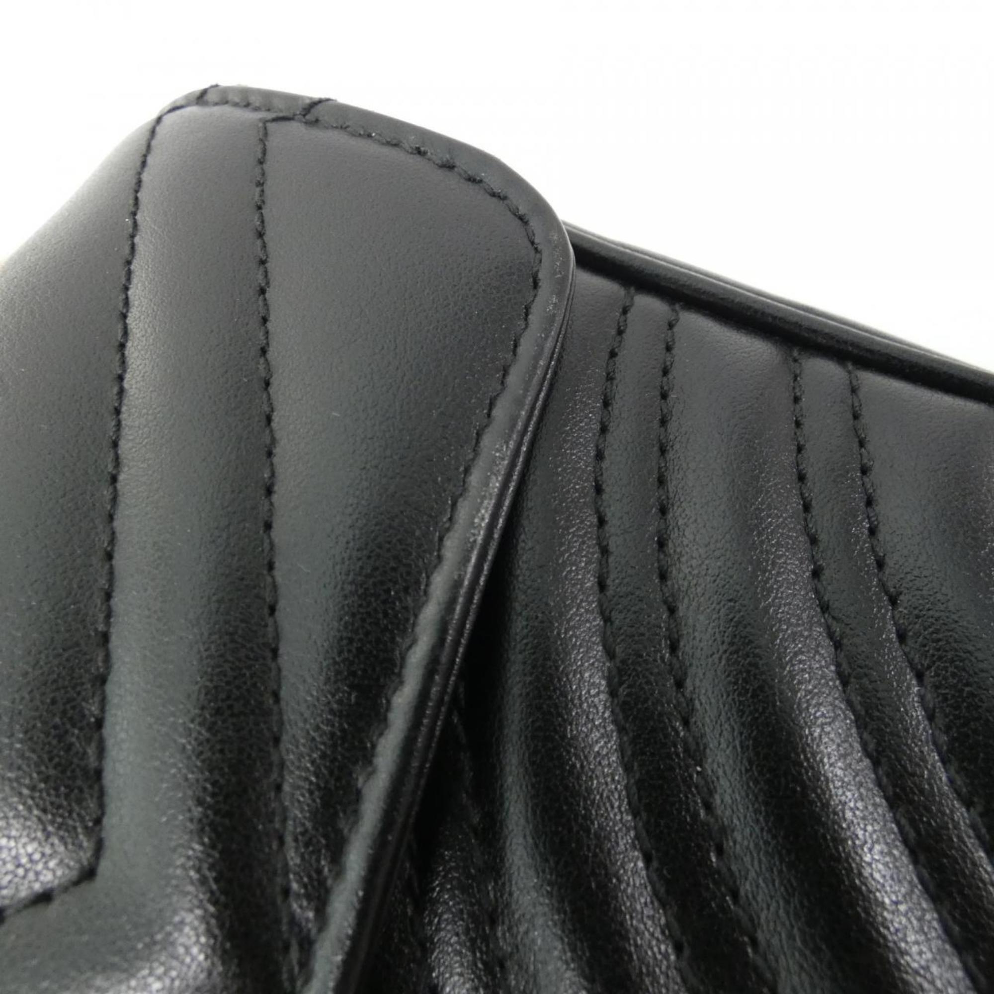 Gucci Black Leather Shoulder Bag (Pre-Owned)
