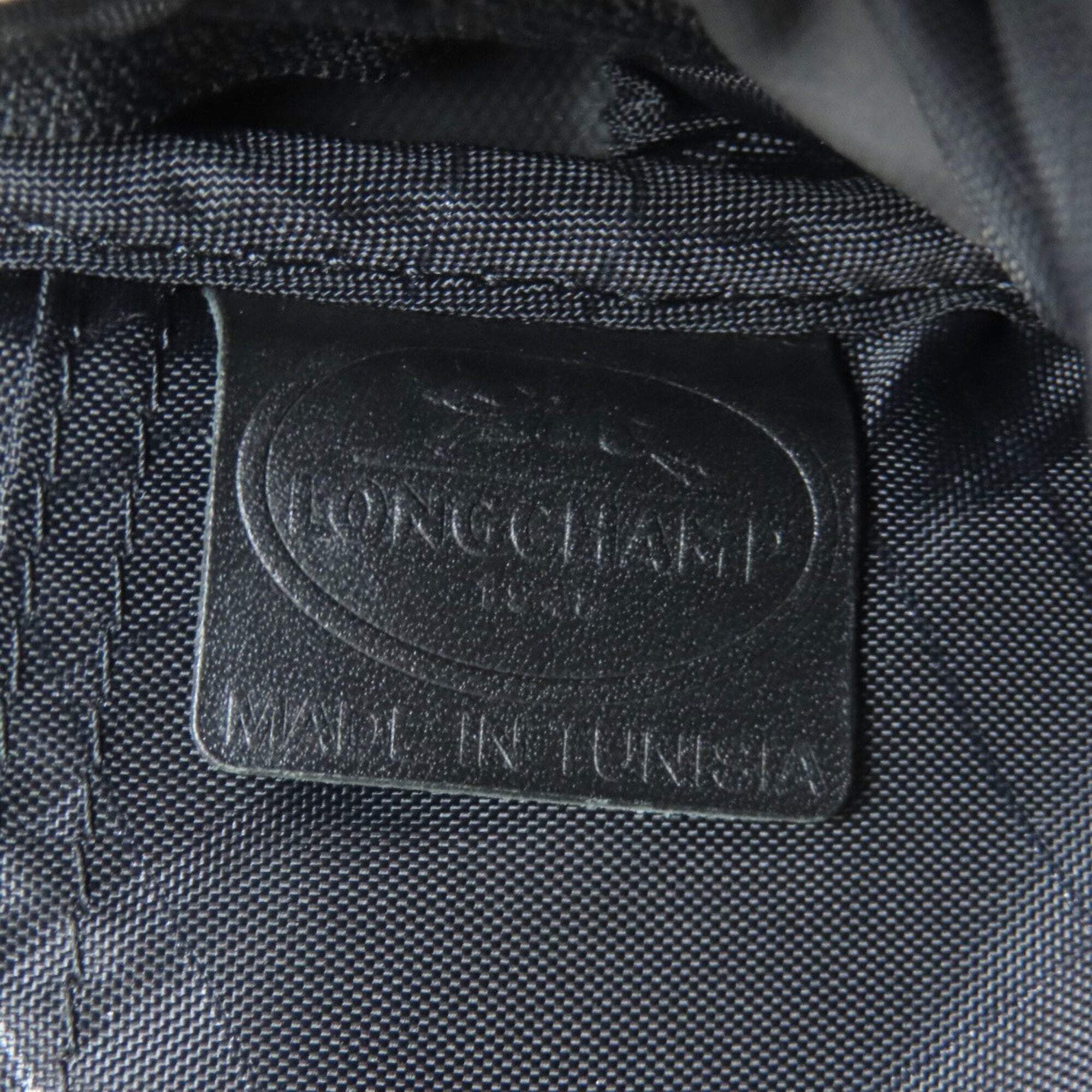 Longchamp Black Khaki Nylon Briefcase (Pre-Owned)