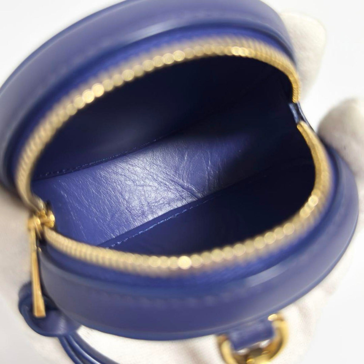Loewe Leather Metal Coin Purse/Coin Case (Pre-Owned)
