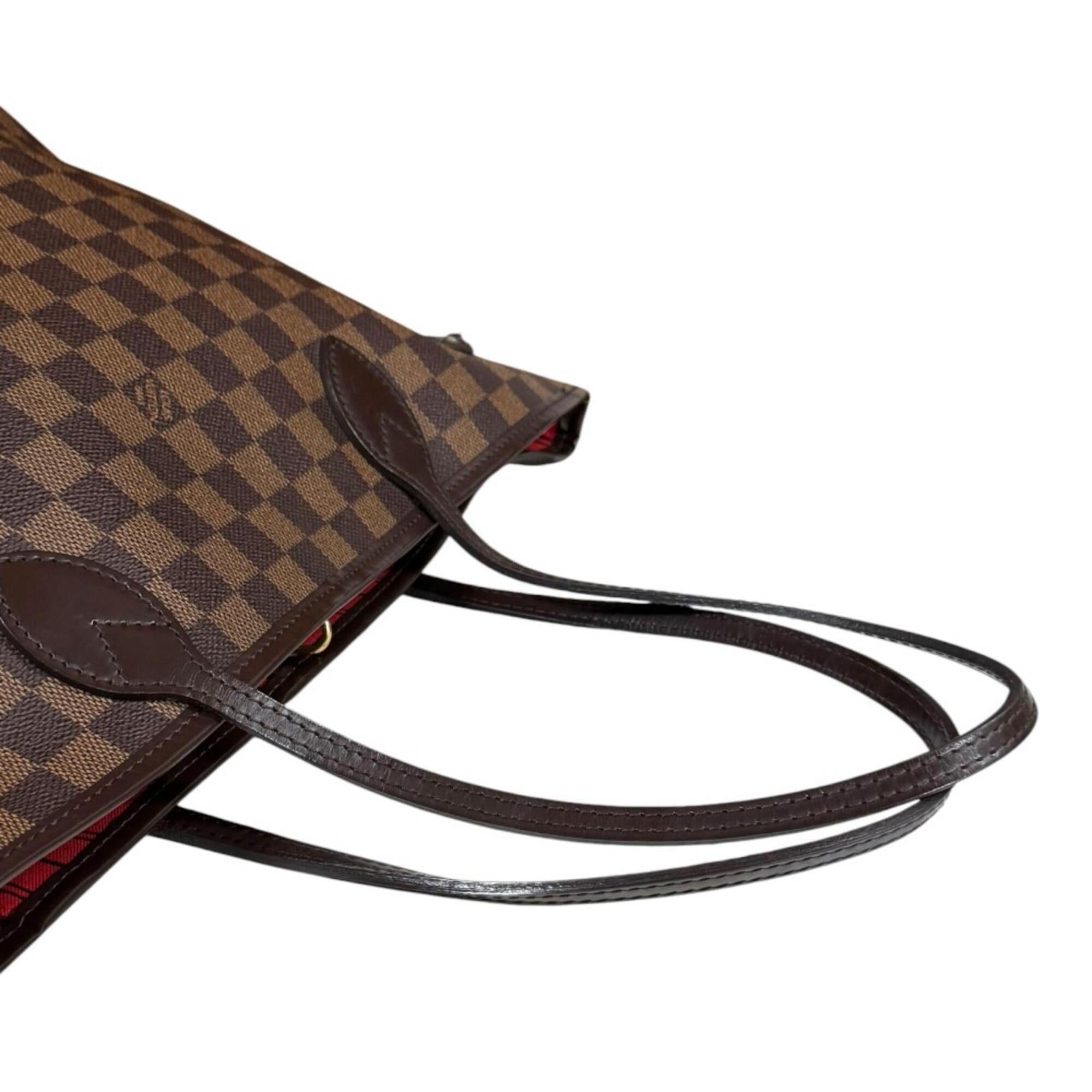 Louis Vuitton Brown Damier Canvas Tote Bag (Pre-Owned)