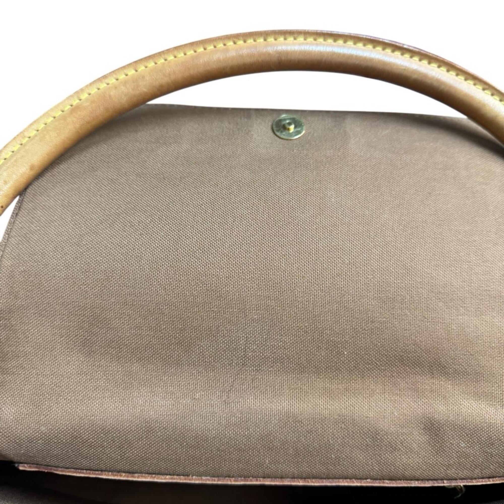 Louis Vuitton Brown Monogram Handbag (Pre-Owned)