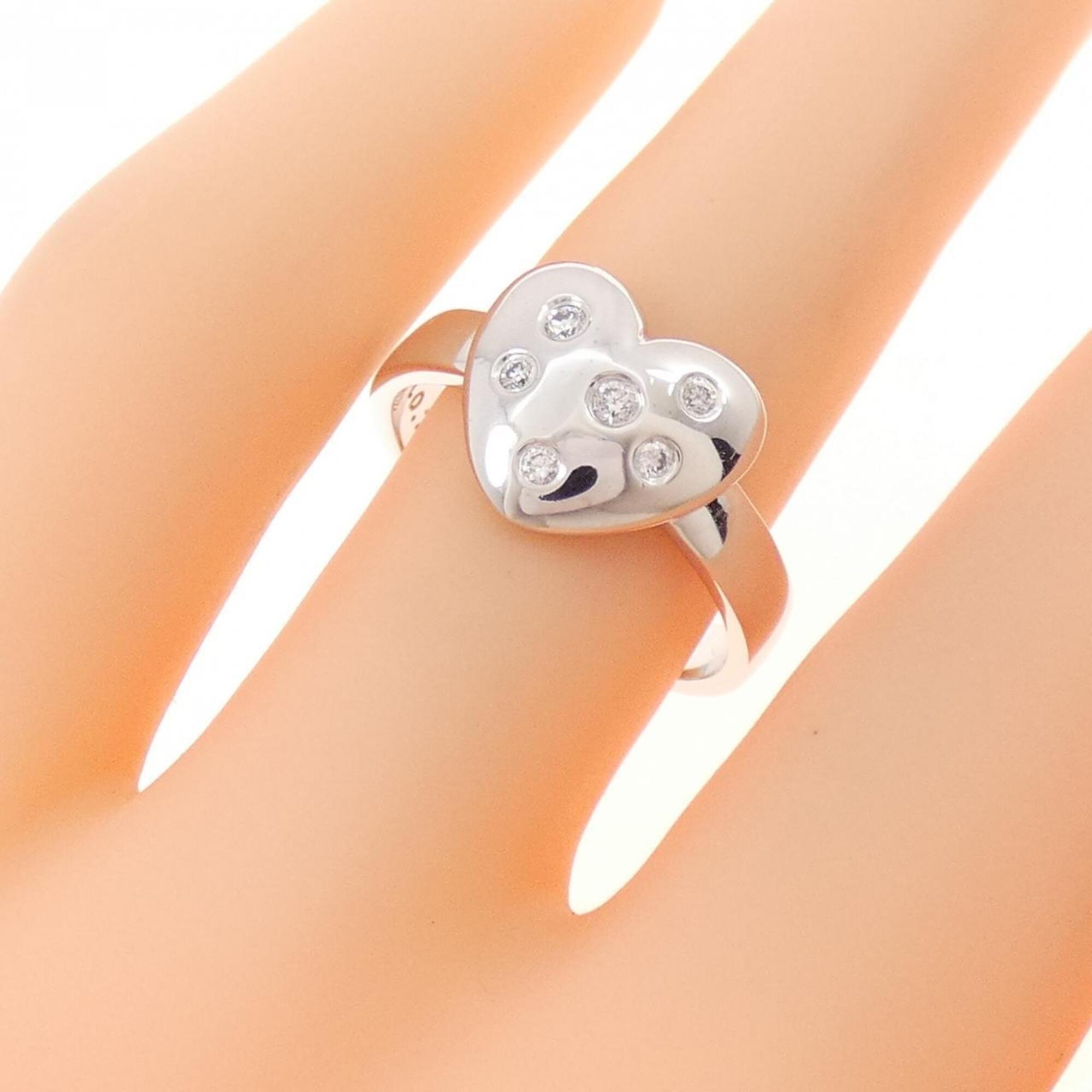 Tiffany White Gold (18K) Band Ring (Pre-Owned)
