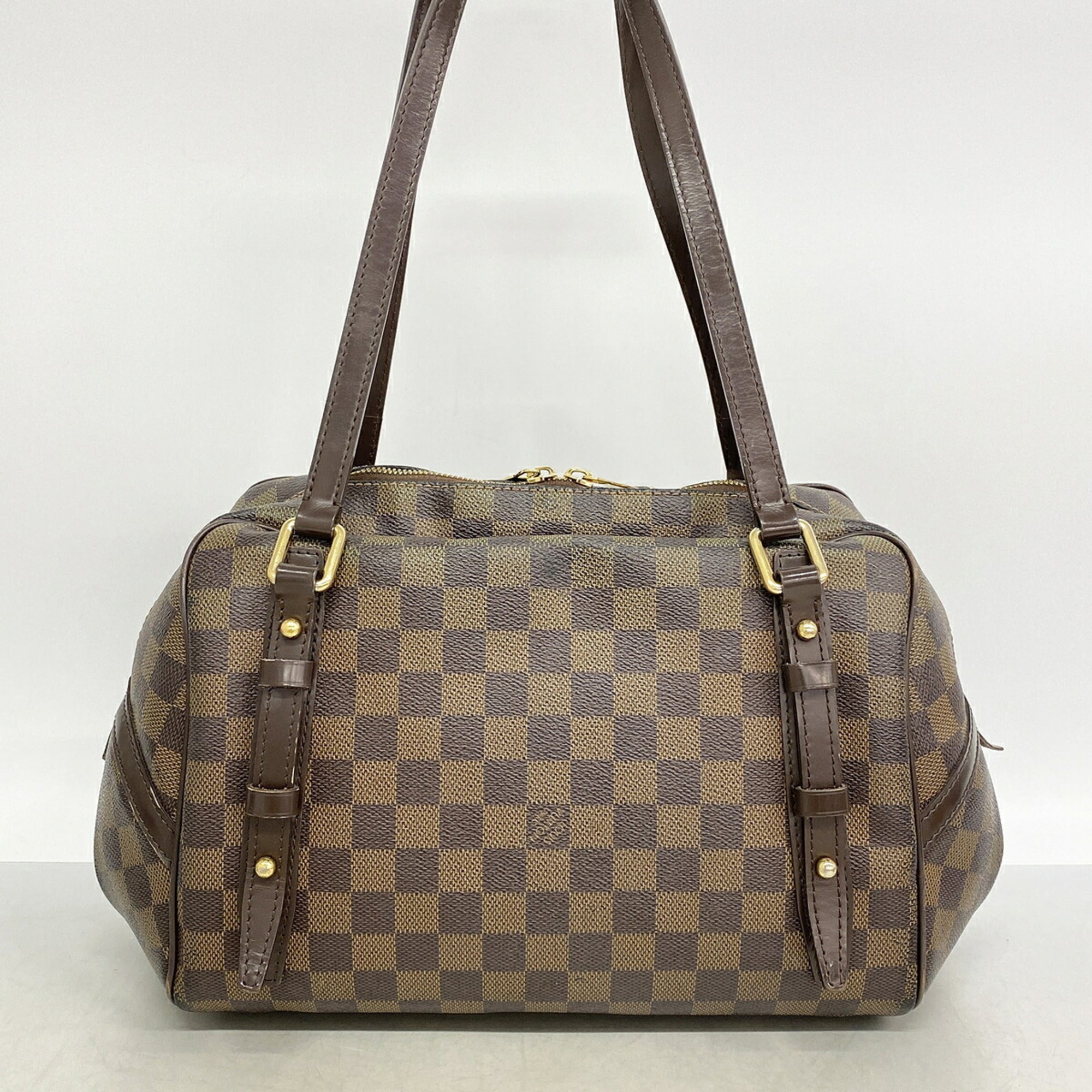 Louis Vuitton Brown Ebene Shoulder Bag (Pre-Owned)