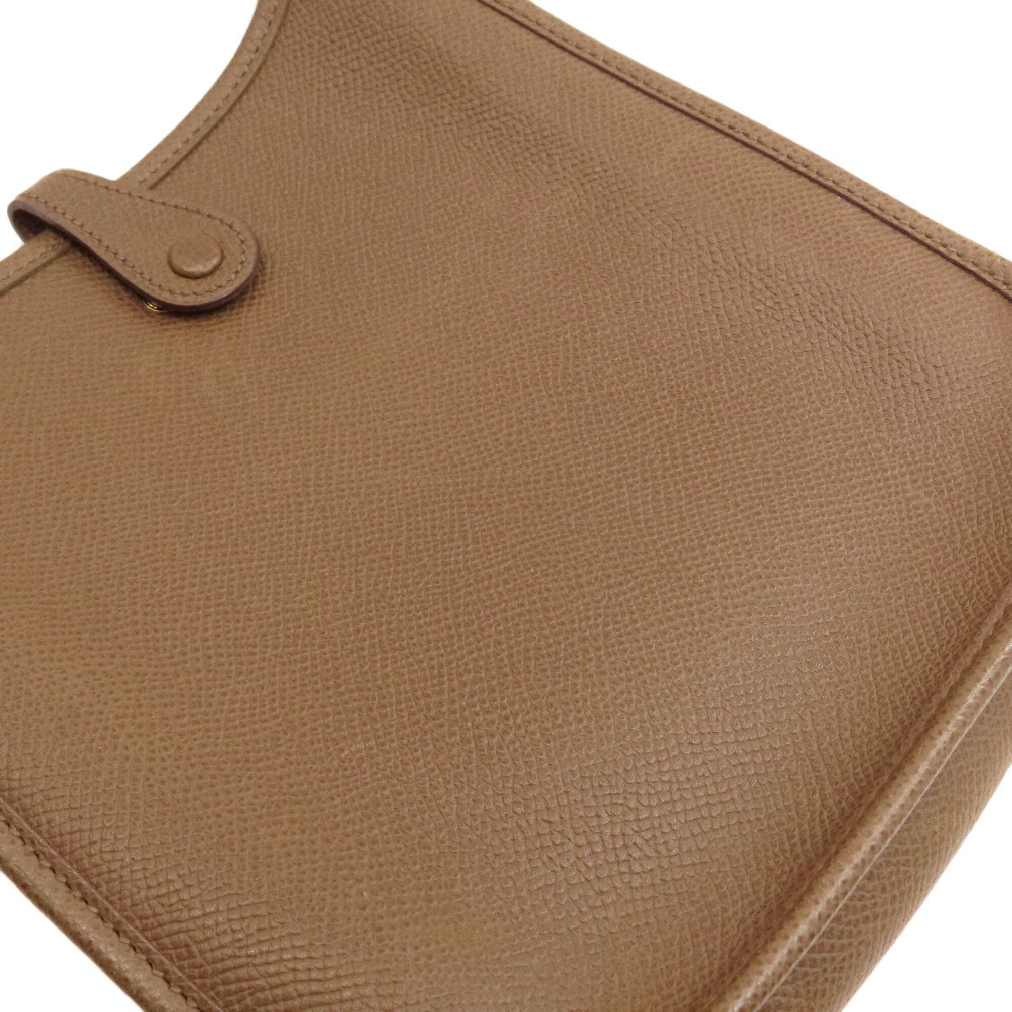 Hermes Brown Epsom Leather Shoulder Bag (Pre-Owned)