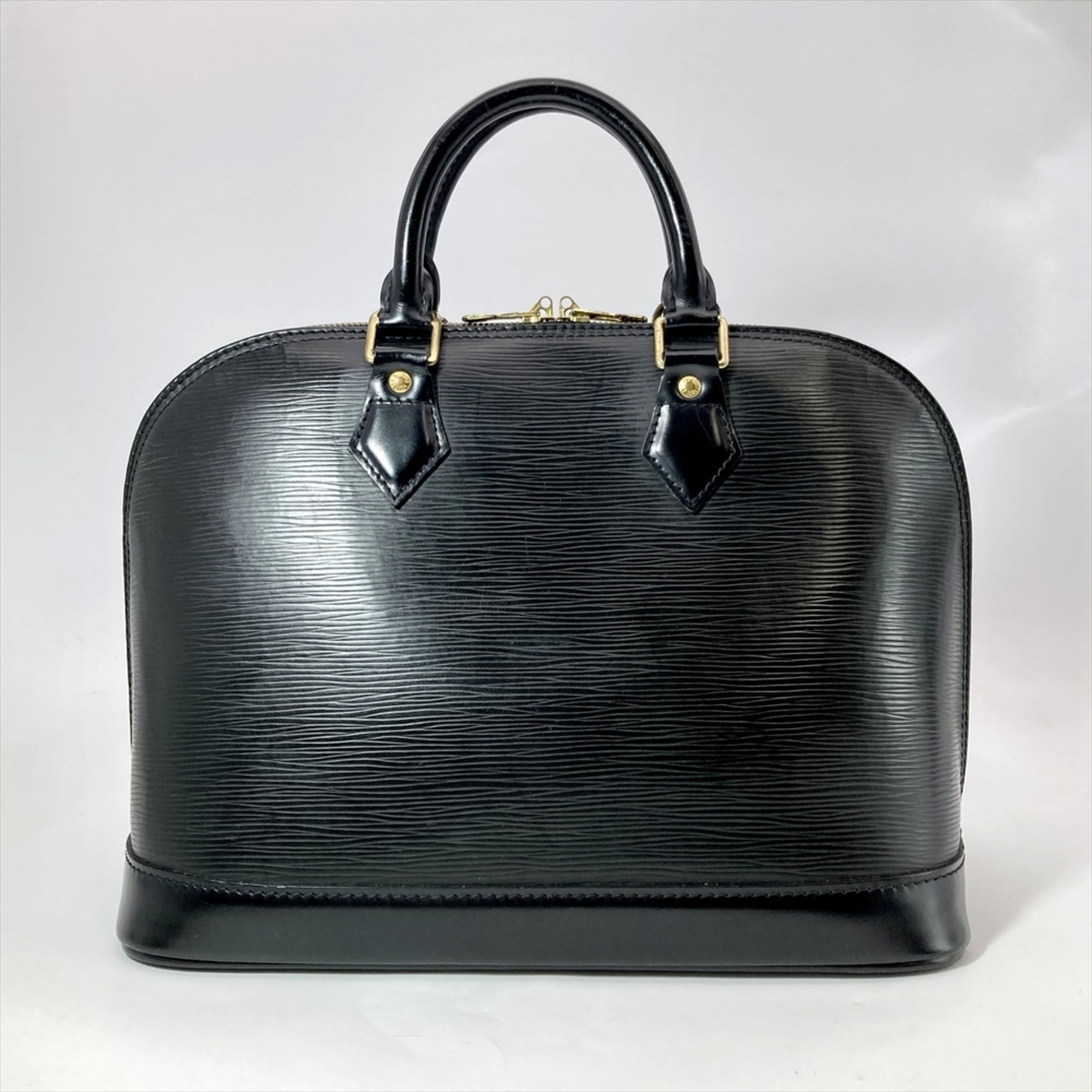 Louis Vuitton Black Noir Epi Leather Handbag (Pre-Owned)