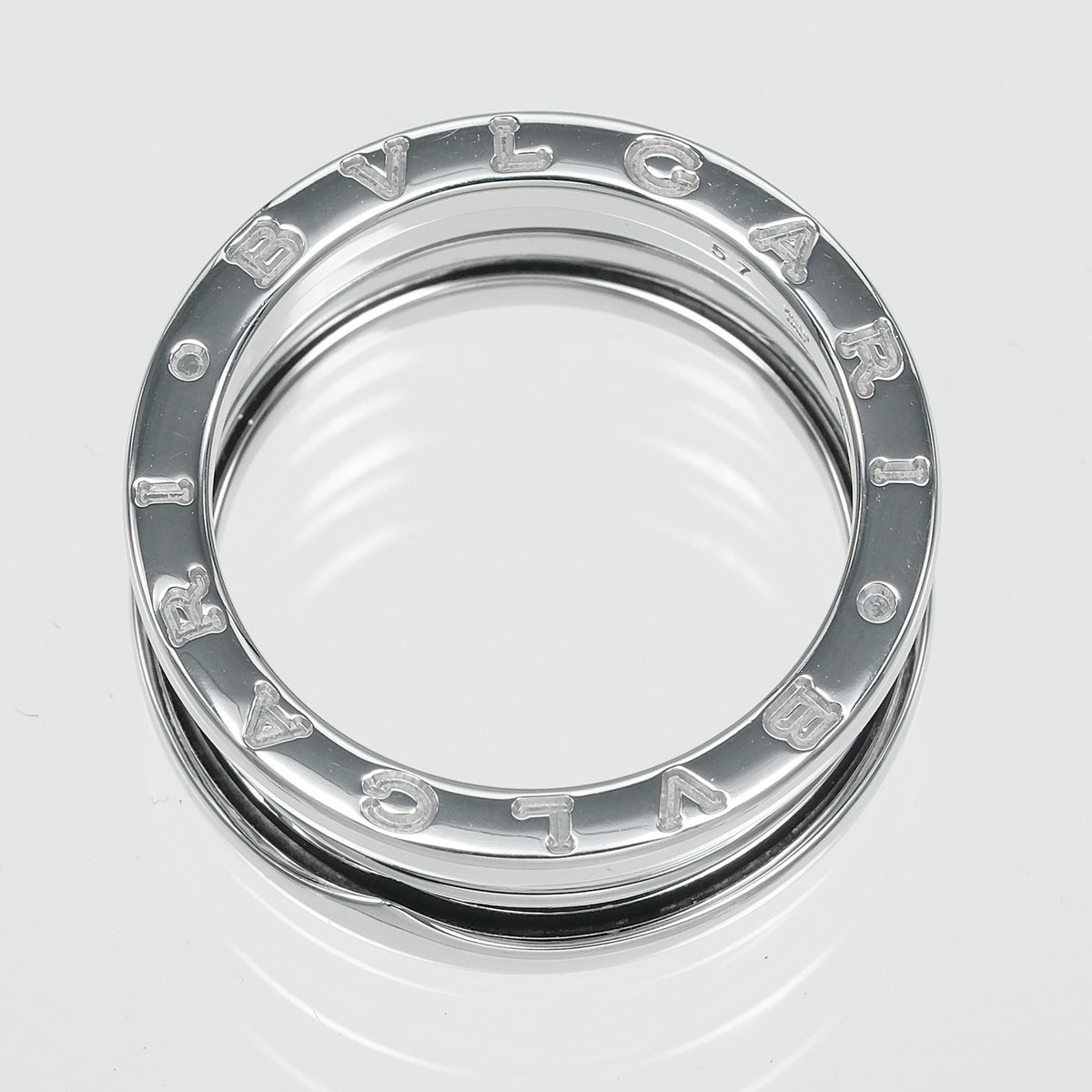 Bvlgari White Gold (18K) Band Ring (Pre-Owned)