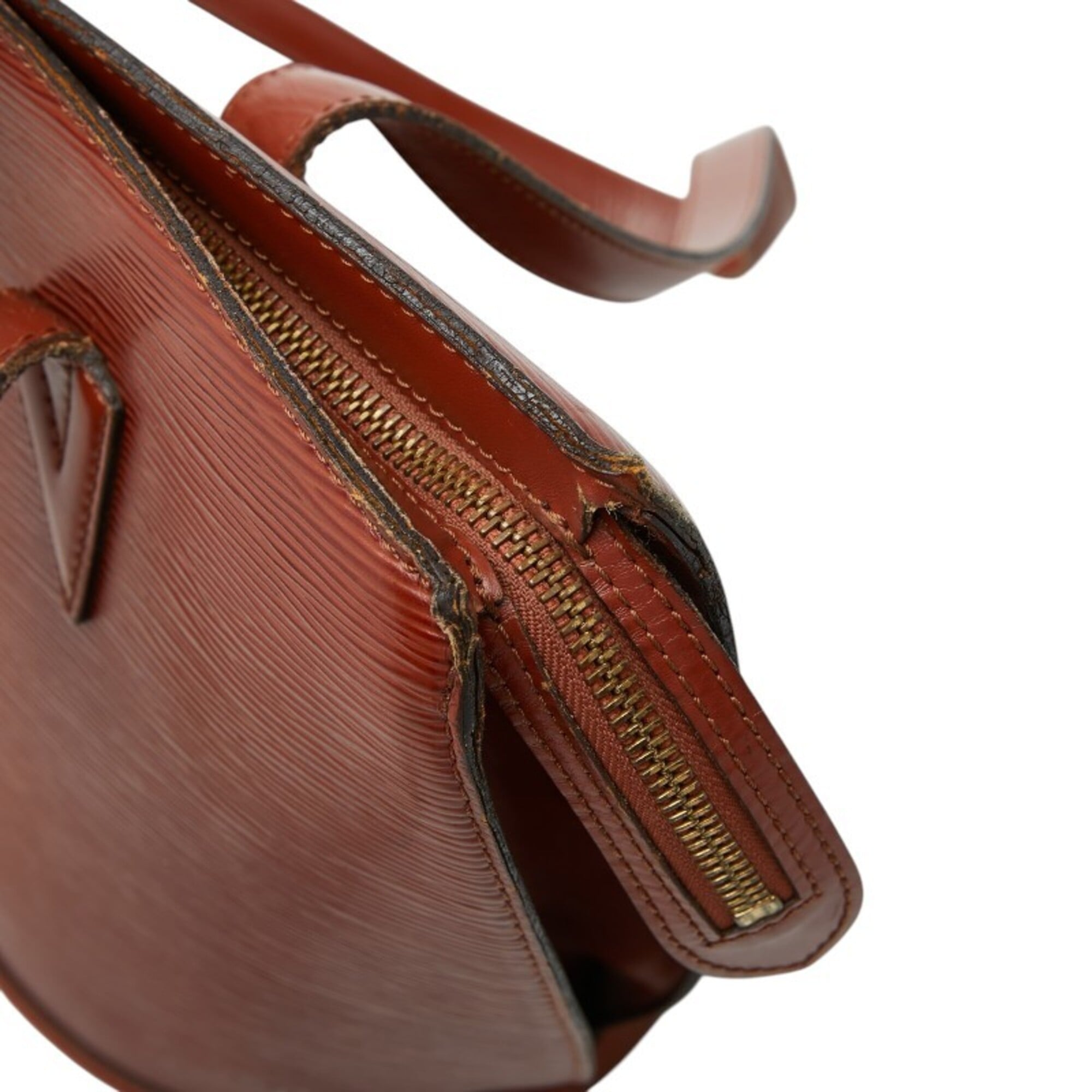 Louis Vuitton Kenyan Brown Leather Tote Bag (Pre-Owned)