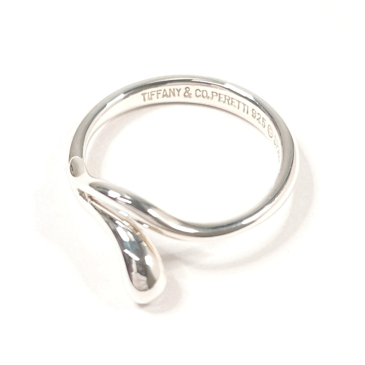 Tiffany Silver Silver 925 Band Ring (Pre-Owned)