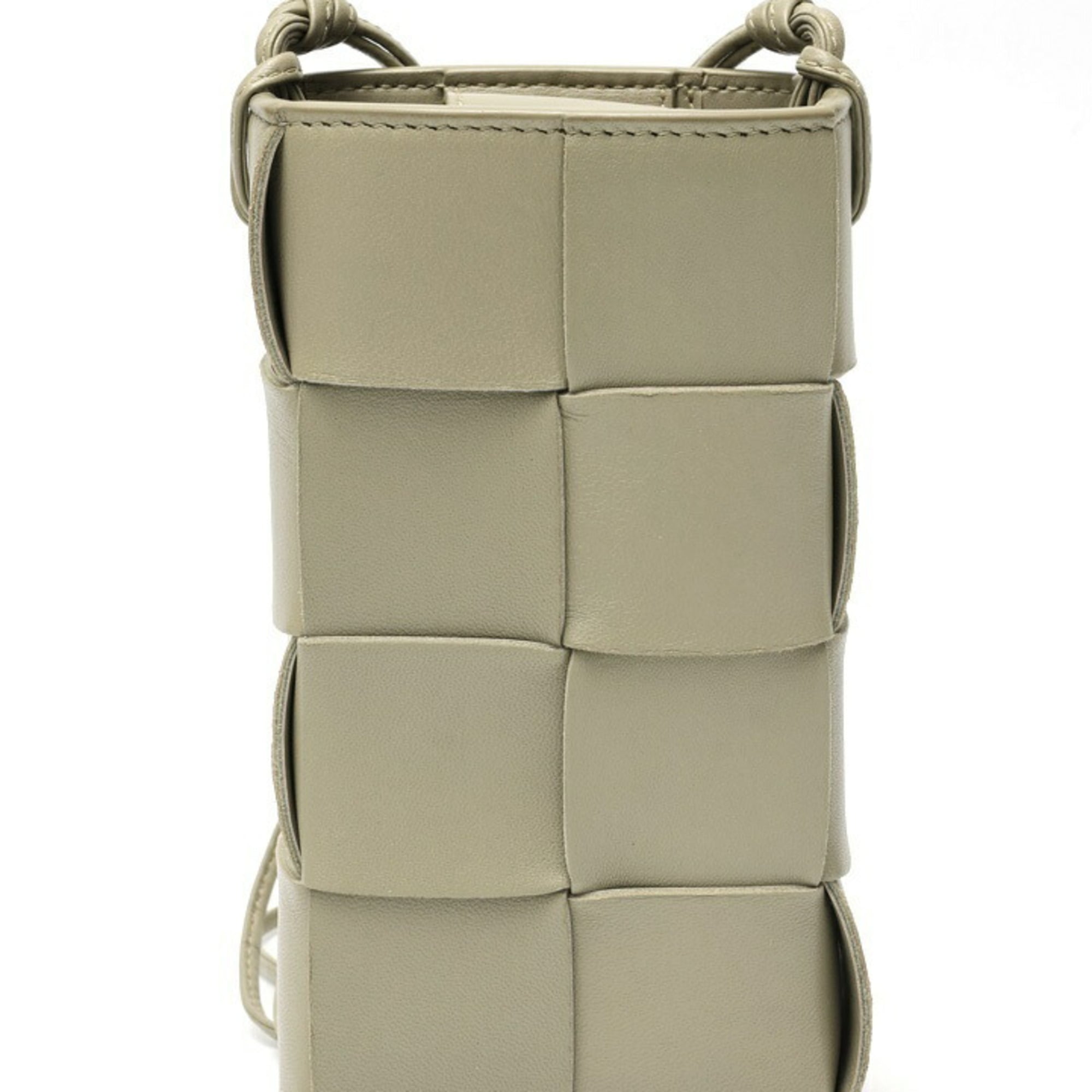 Bottega Veneta Intrecciato Leather Pouch Shoulder Bag (Pre-Owned)