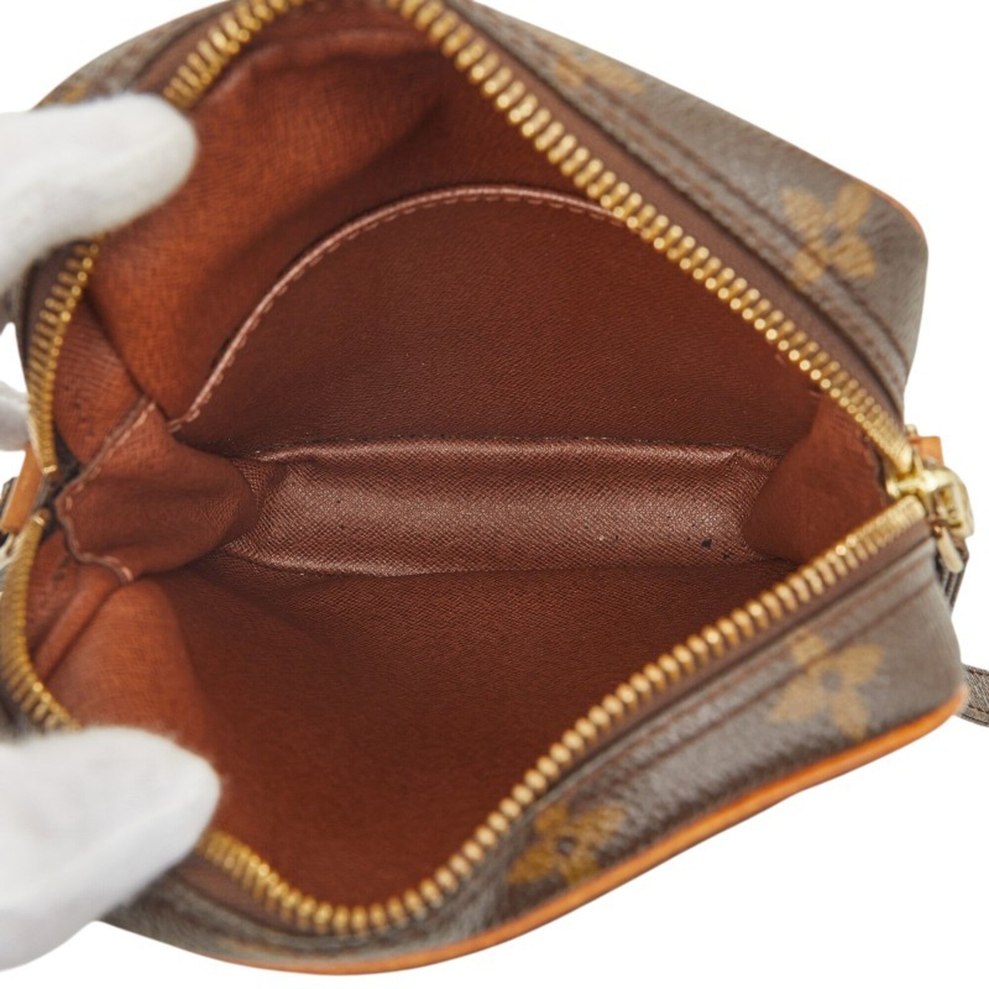 Louis Vuitton Monogram Brown Pvc Leather Shoulder Bag (Pre-Owned)