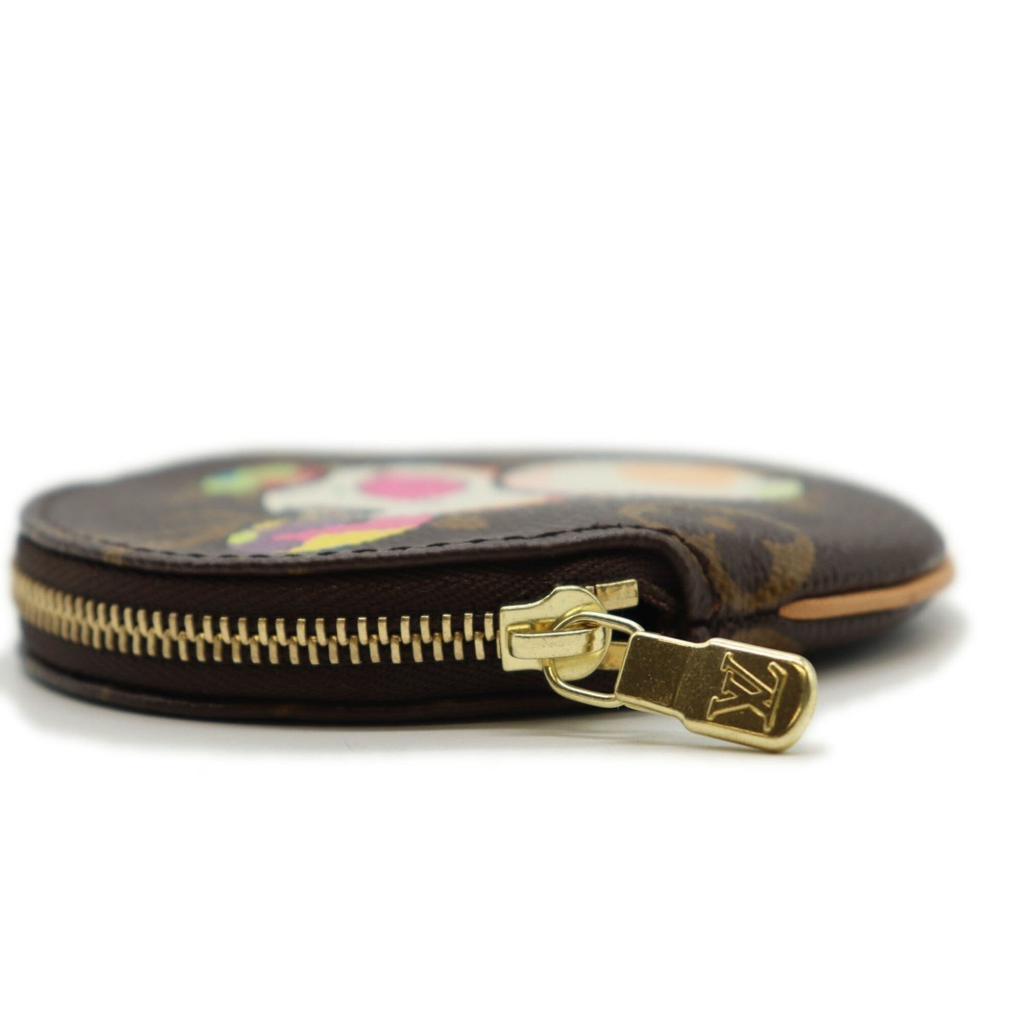 Louis Vuitton Brown Monogram Panda Monogram Monogram Chain/Shoulder Wallet (Pre-Owned)