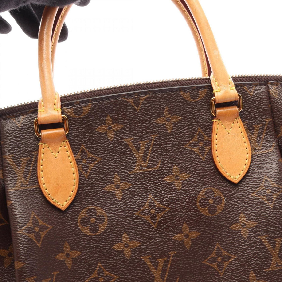 Louis Vuitton Brown Monogram Monogram Leather Handbag (Pre-Owned)
