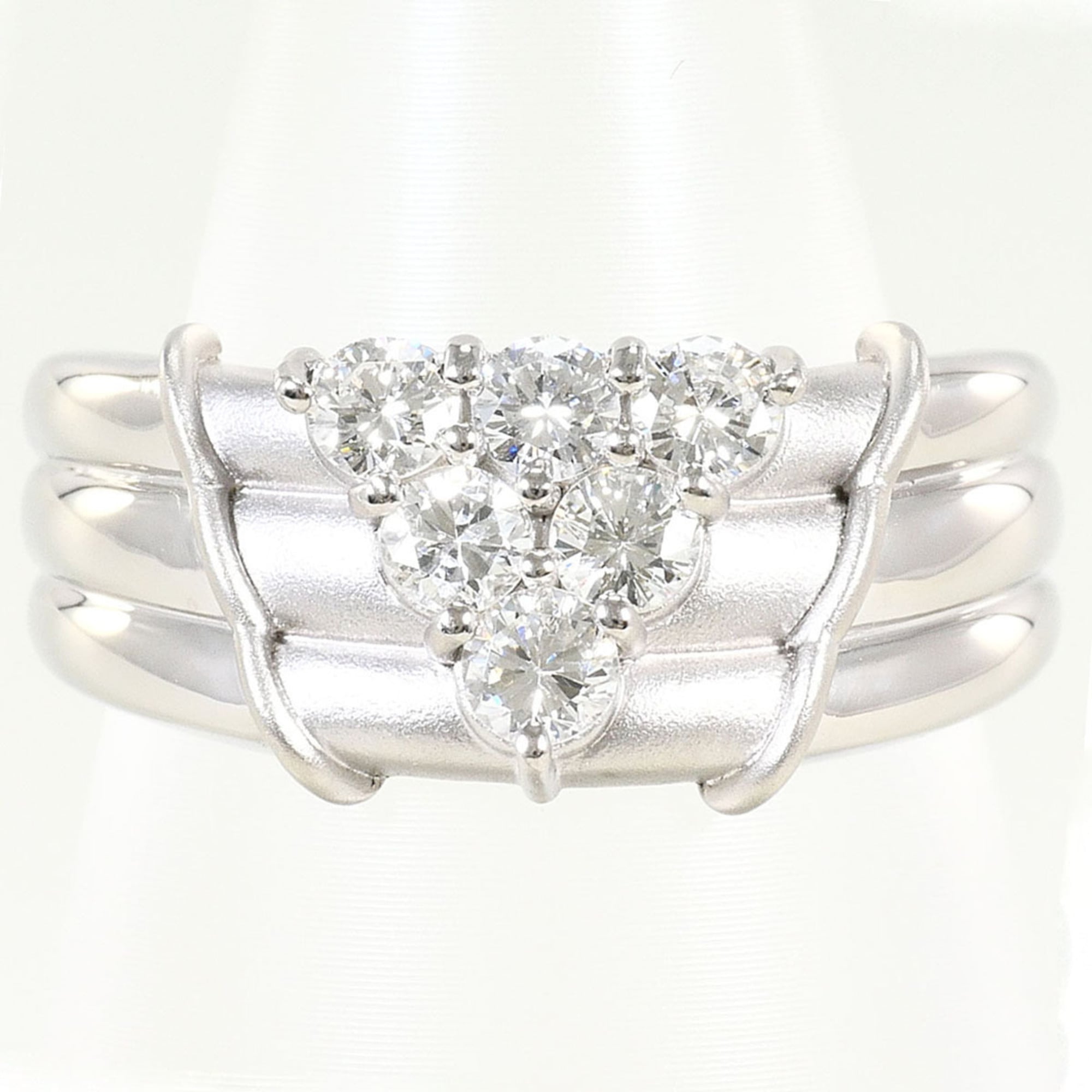 Unbranded Platinum Platinum 900 Band Ring (Pre-Owned)