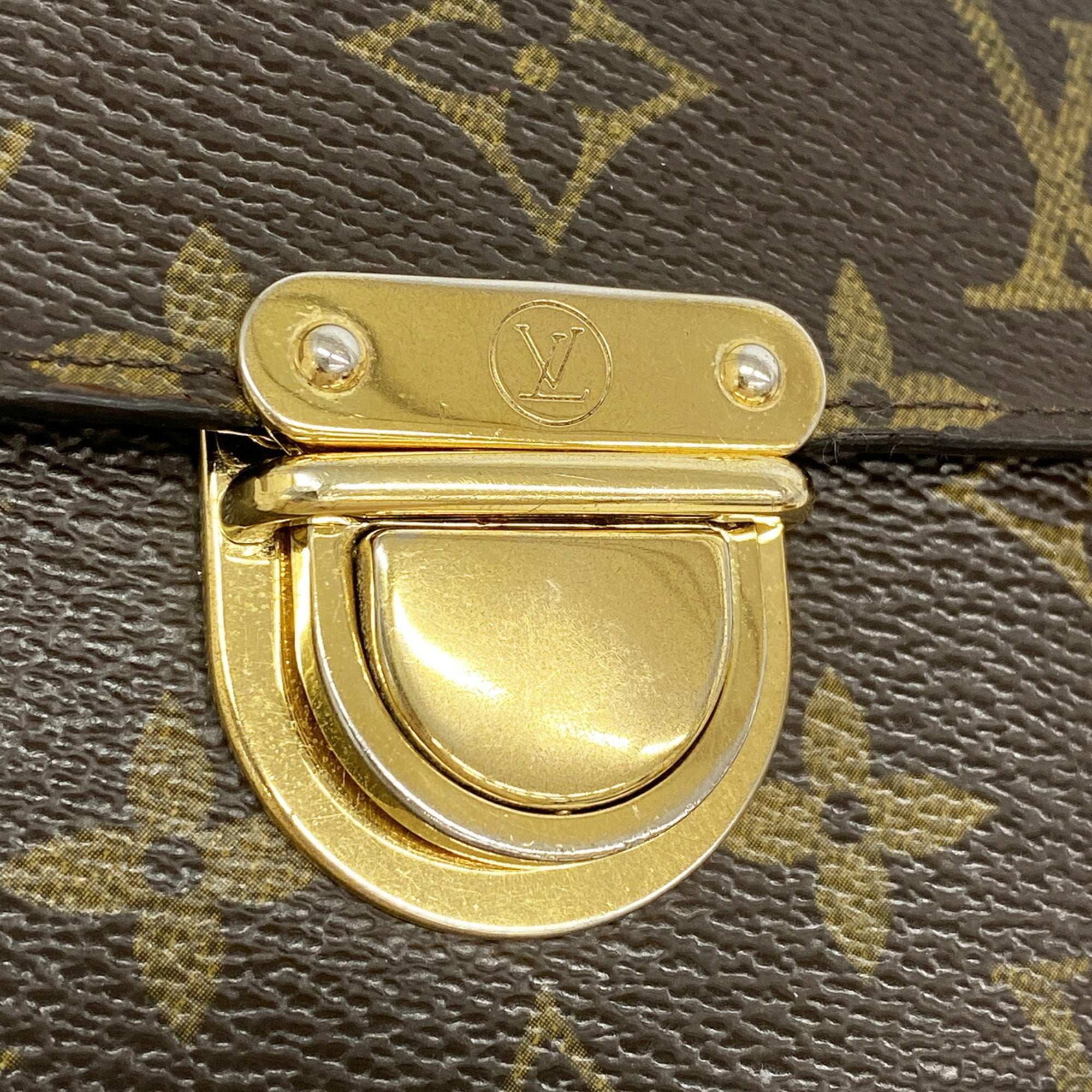 Louis Vuitton Brown Wallet (Tri-Fold) (Pre-Owned)