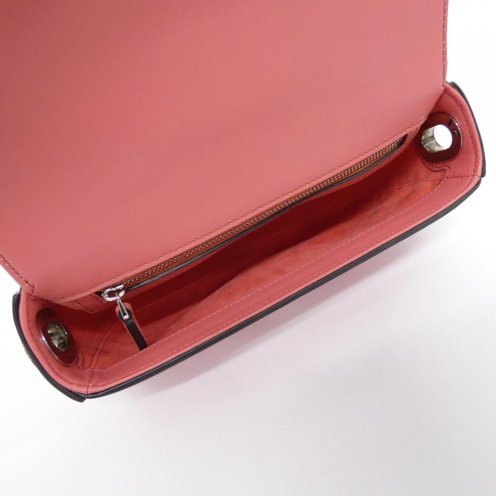Gucci Pink Leather Handbag (Pre-Owned)