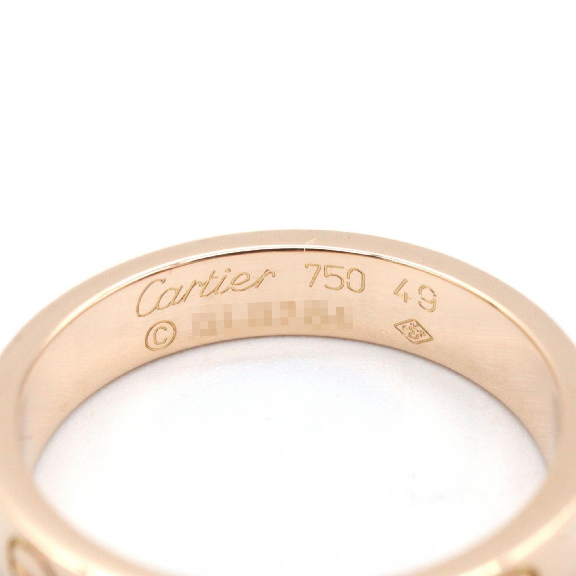 Cartier Gold Pink Gold (18K) Band Ring (Pre-Owned)