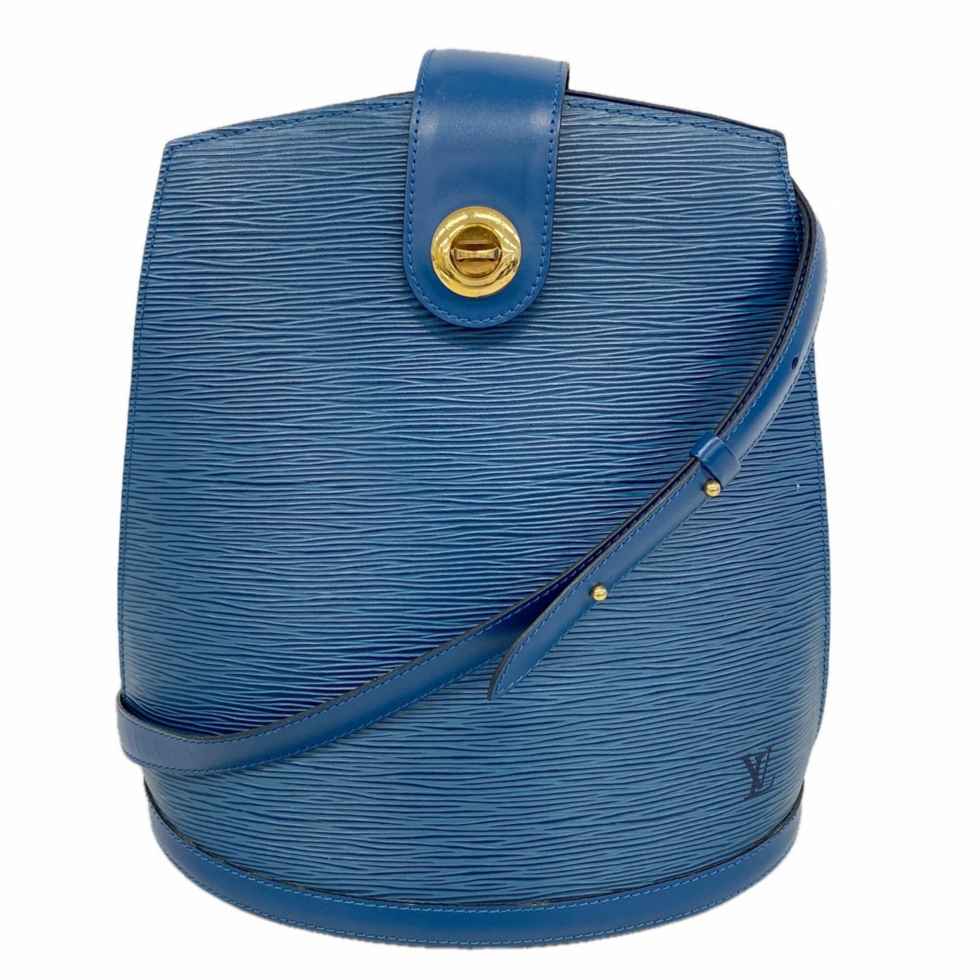 Louis Vuitton Toledo Blue Shoulder Bag (Pre-Owned)