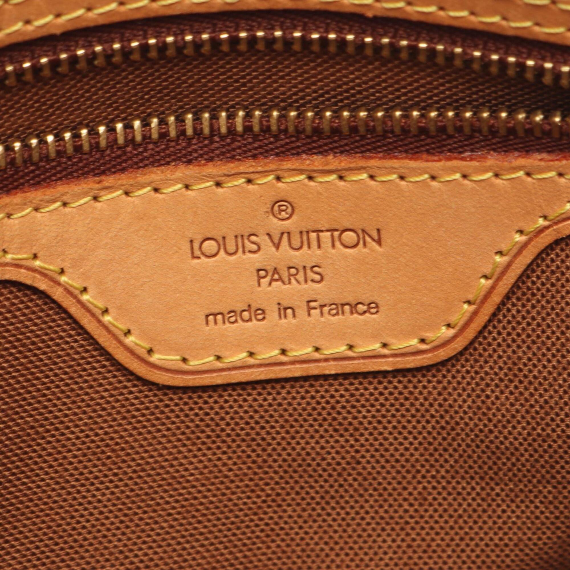 Louis Vuitton Brown Monogram Monogram Leather Handbag (Pre-Owned)