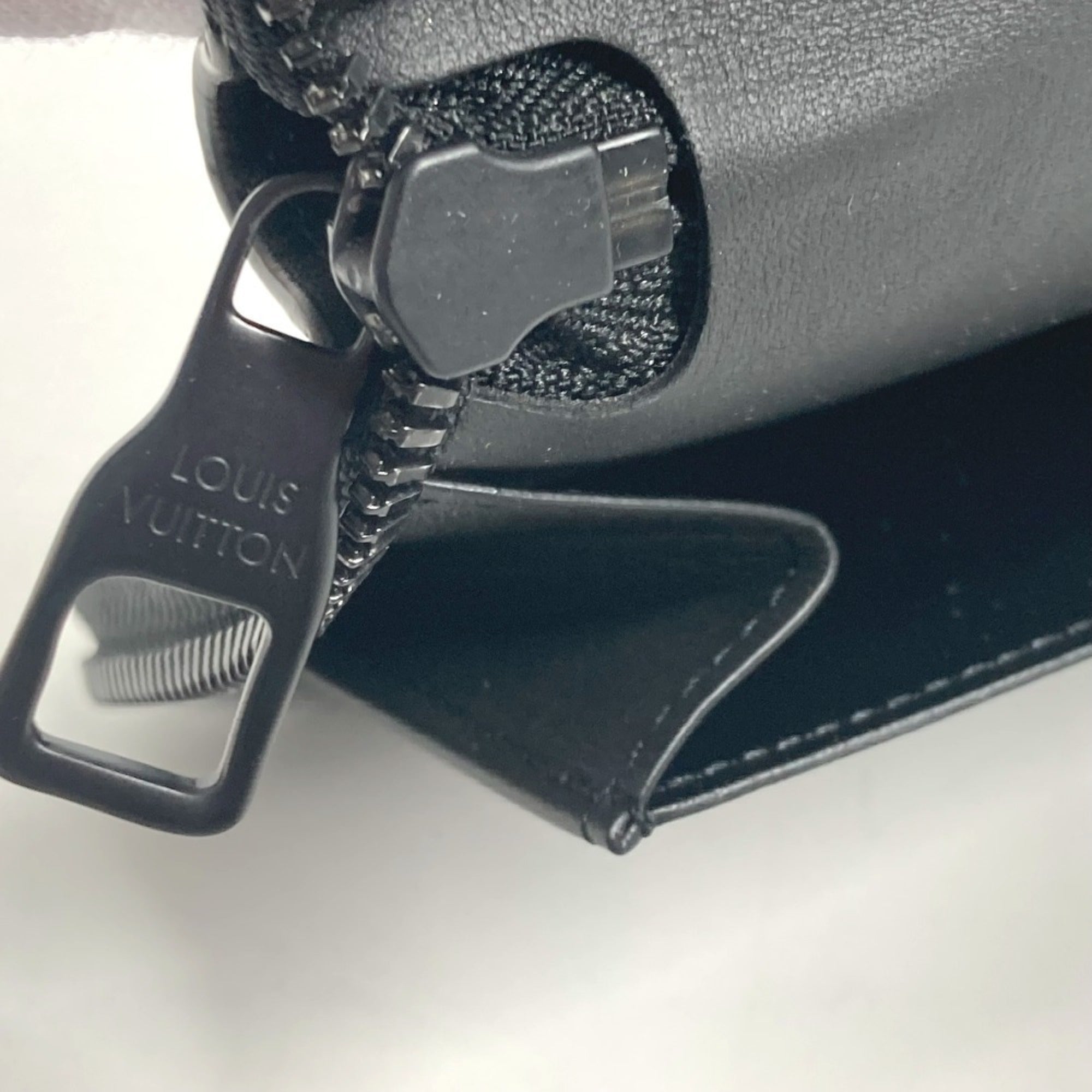 Louis Vuitton Monogram Empreinte Black Noir Red Color Monogram Empreinte Long Wallet (Bi-Fold) (Pre-Owned)