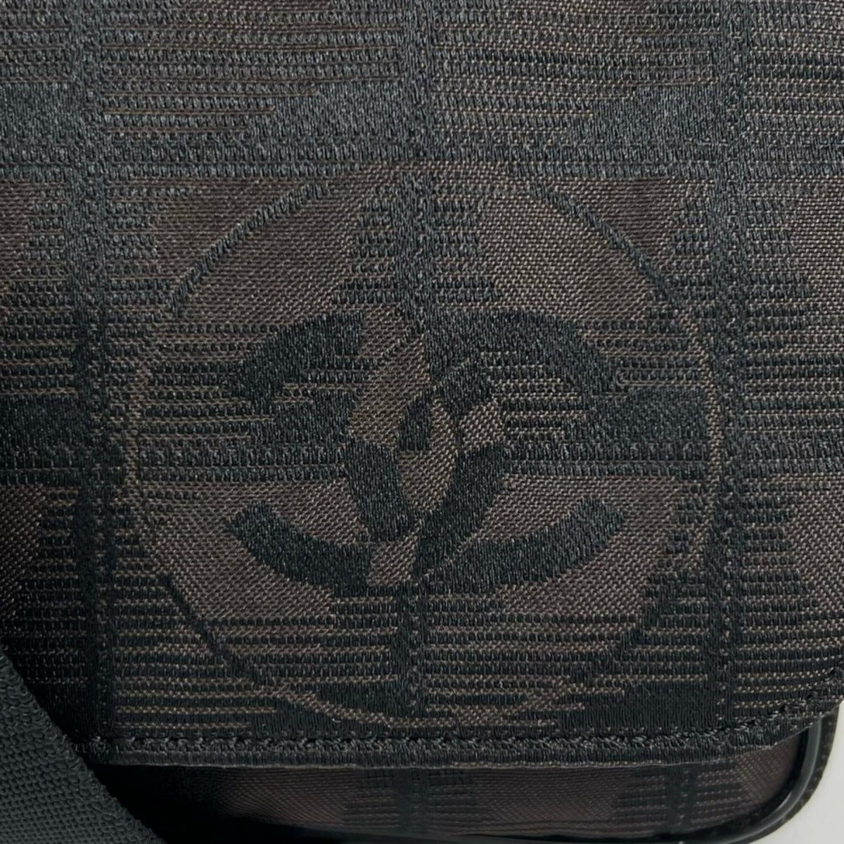 Chanel New Travel Line Black Nylon Shoulder Bag (Pre-Owned)