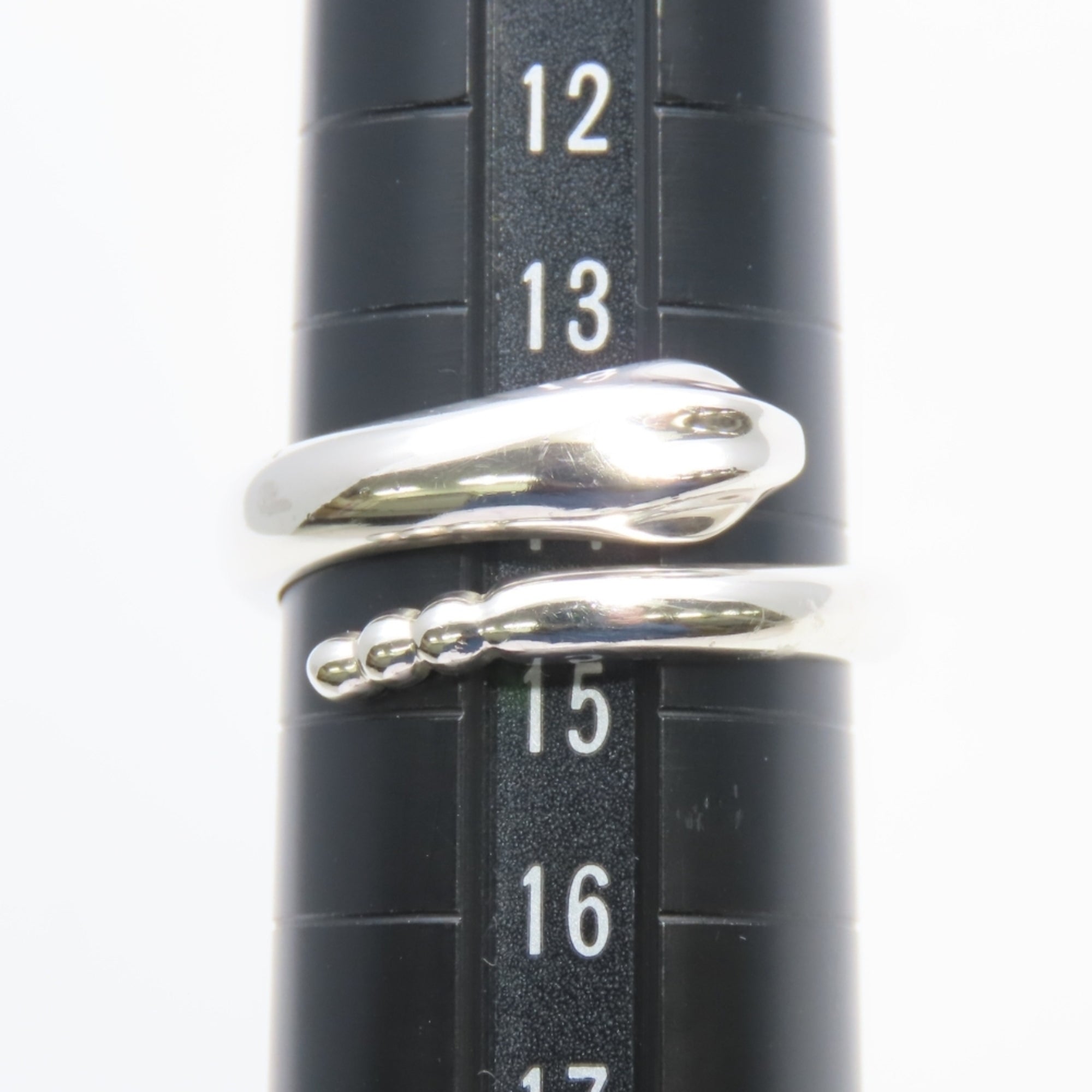 Tiffany Silver Silver 925 Band Ring (Pre-Owned)