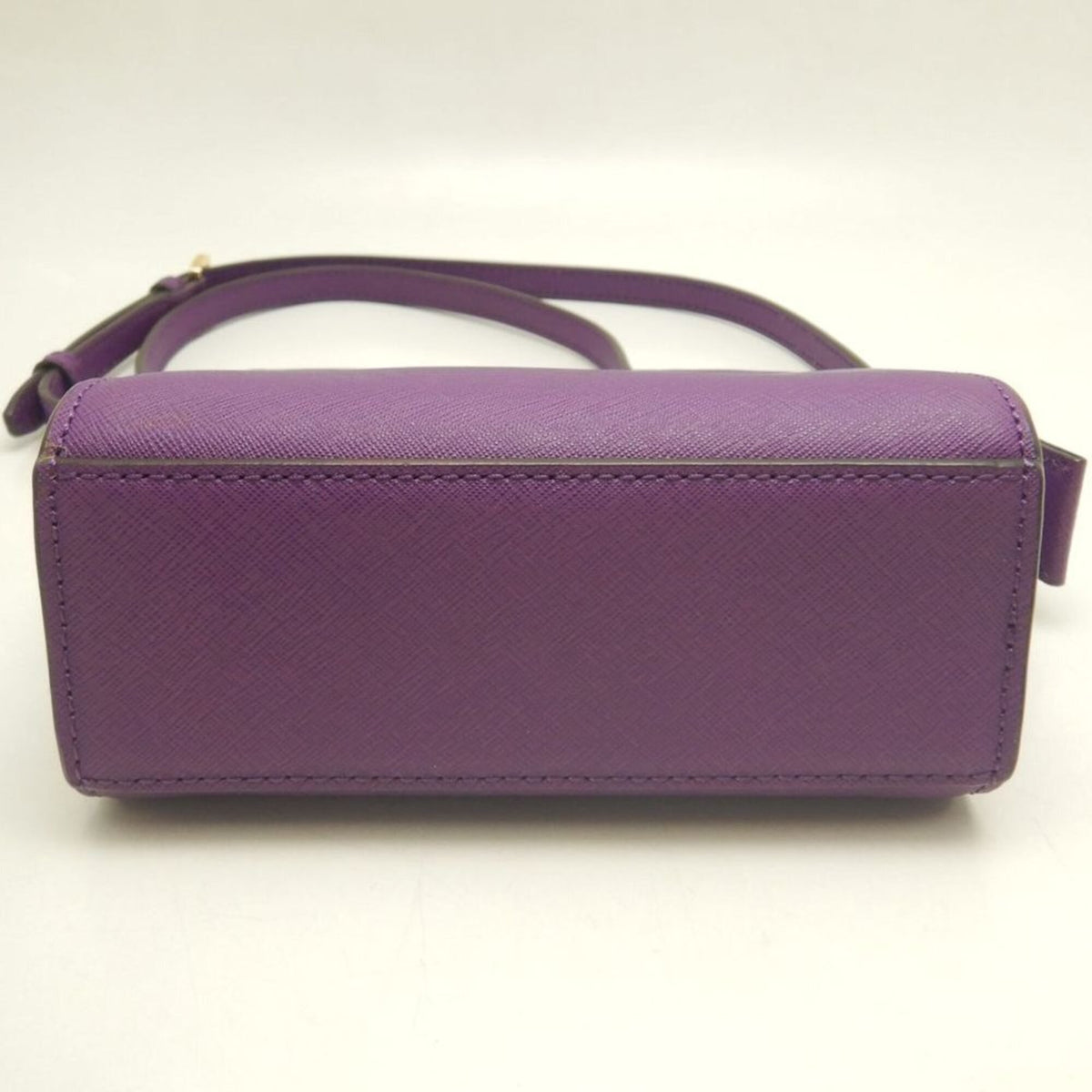 Michael Kors Purple Leather Shoulder Bag (Pre-Owned)