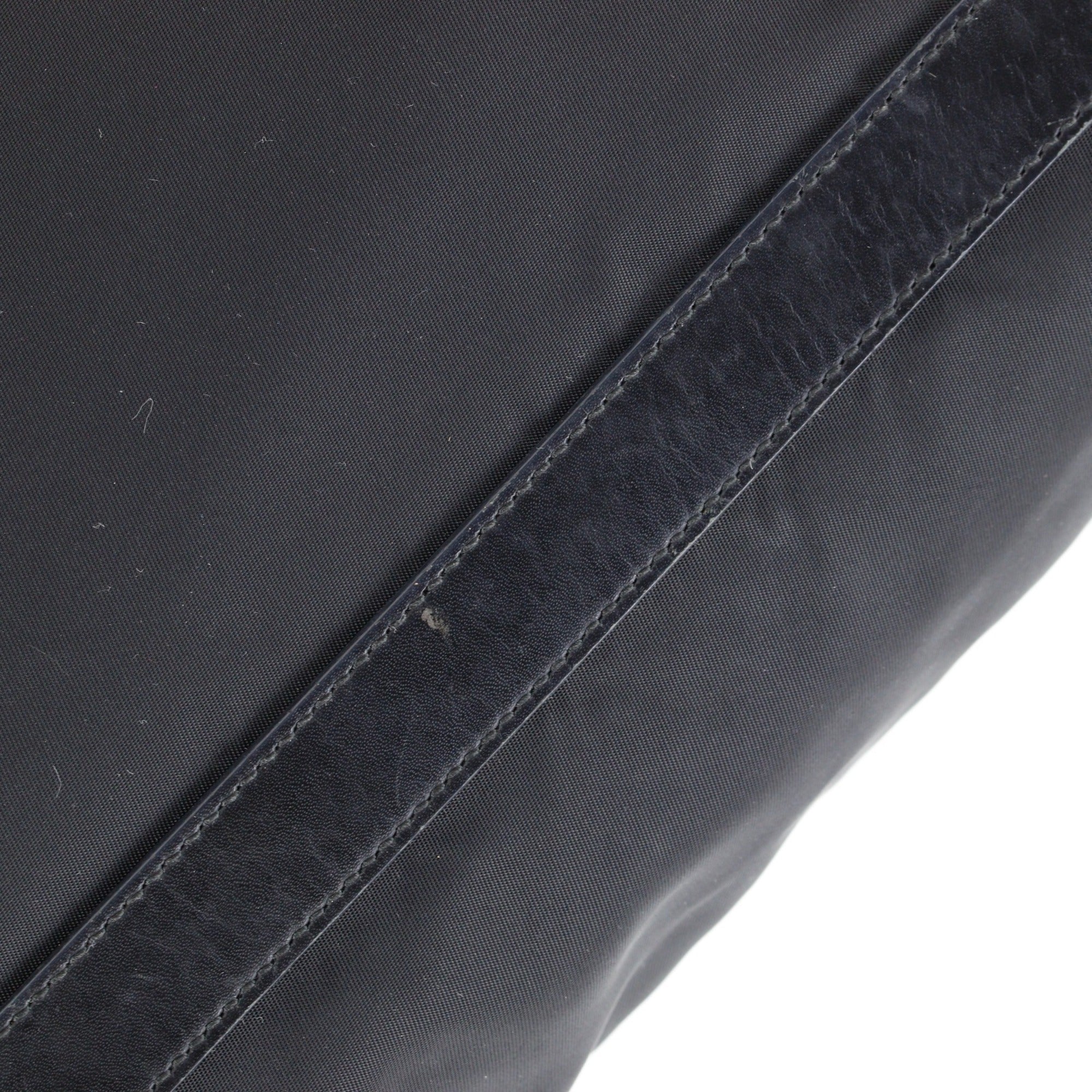 Prada Black Nylon Shoulder Bag (Pre-Owned)