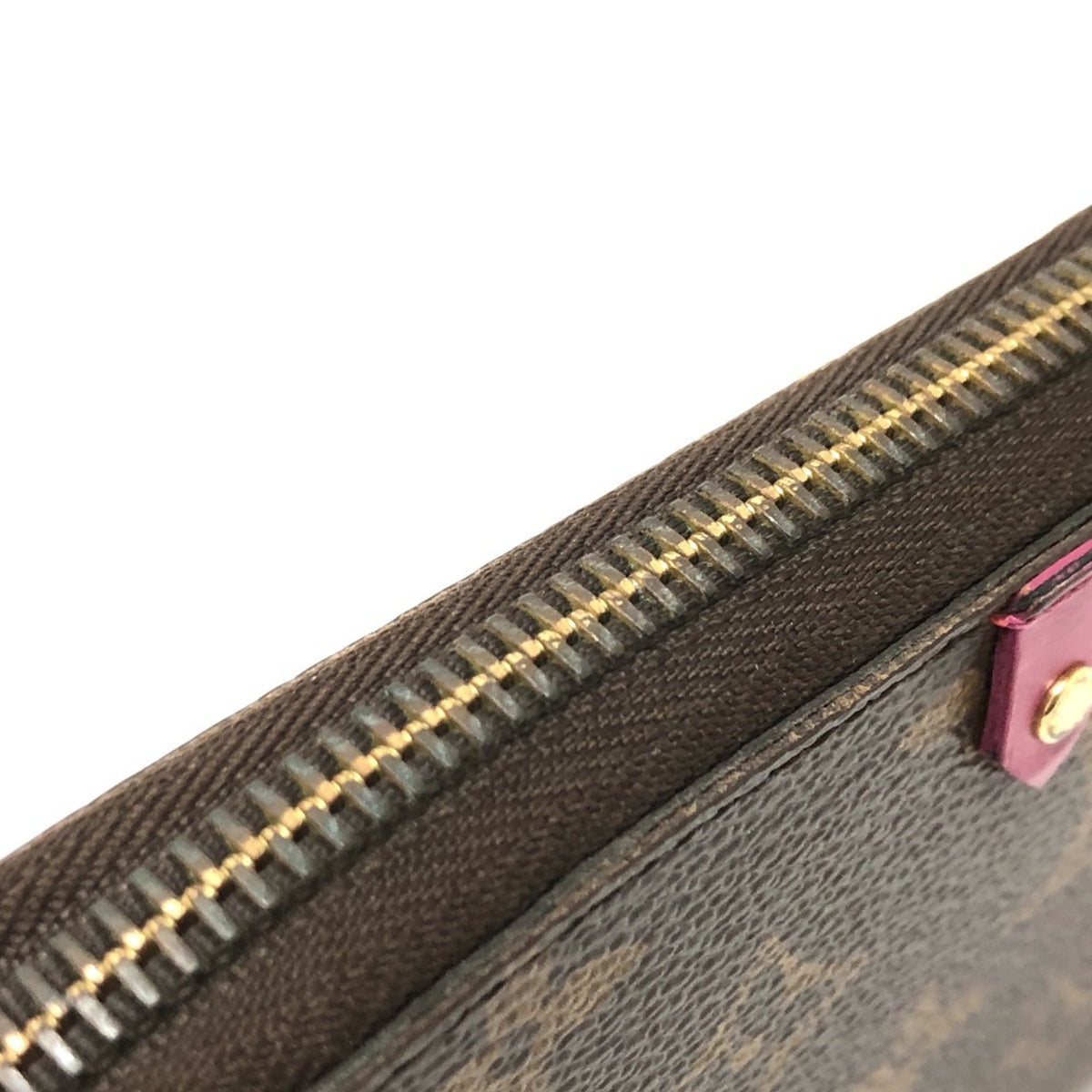 Louis Vuitton Monogram Brown Galle Monogram Multi-Color Red Color Monogram Coin Purse/Coin Case (Pre-Owned)