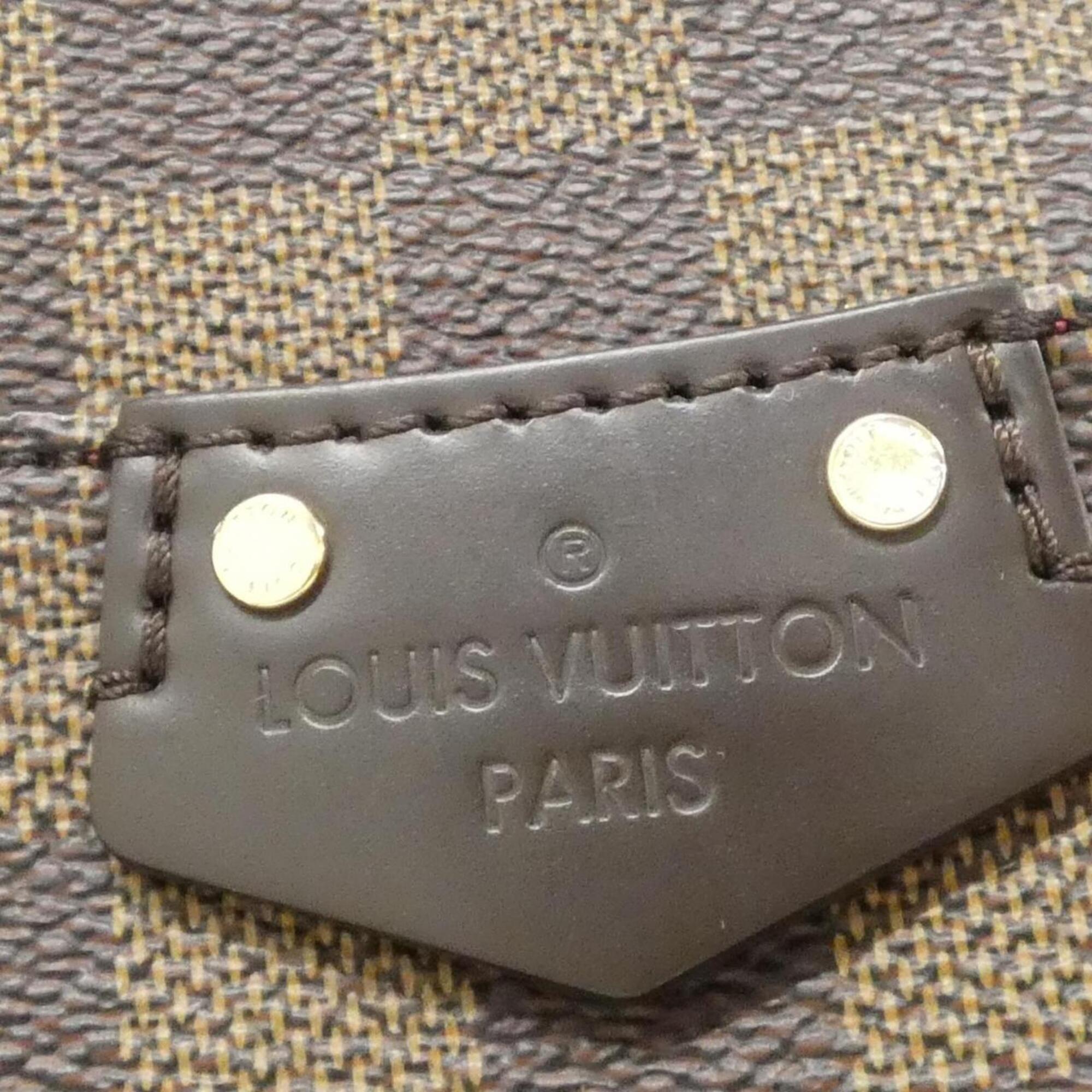 Louis Vuitton Ebene Coated Canvas Shoulder Bag (Pre-Owned)
