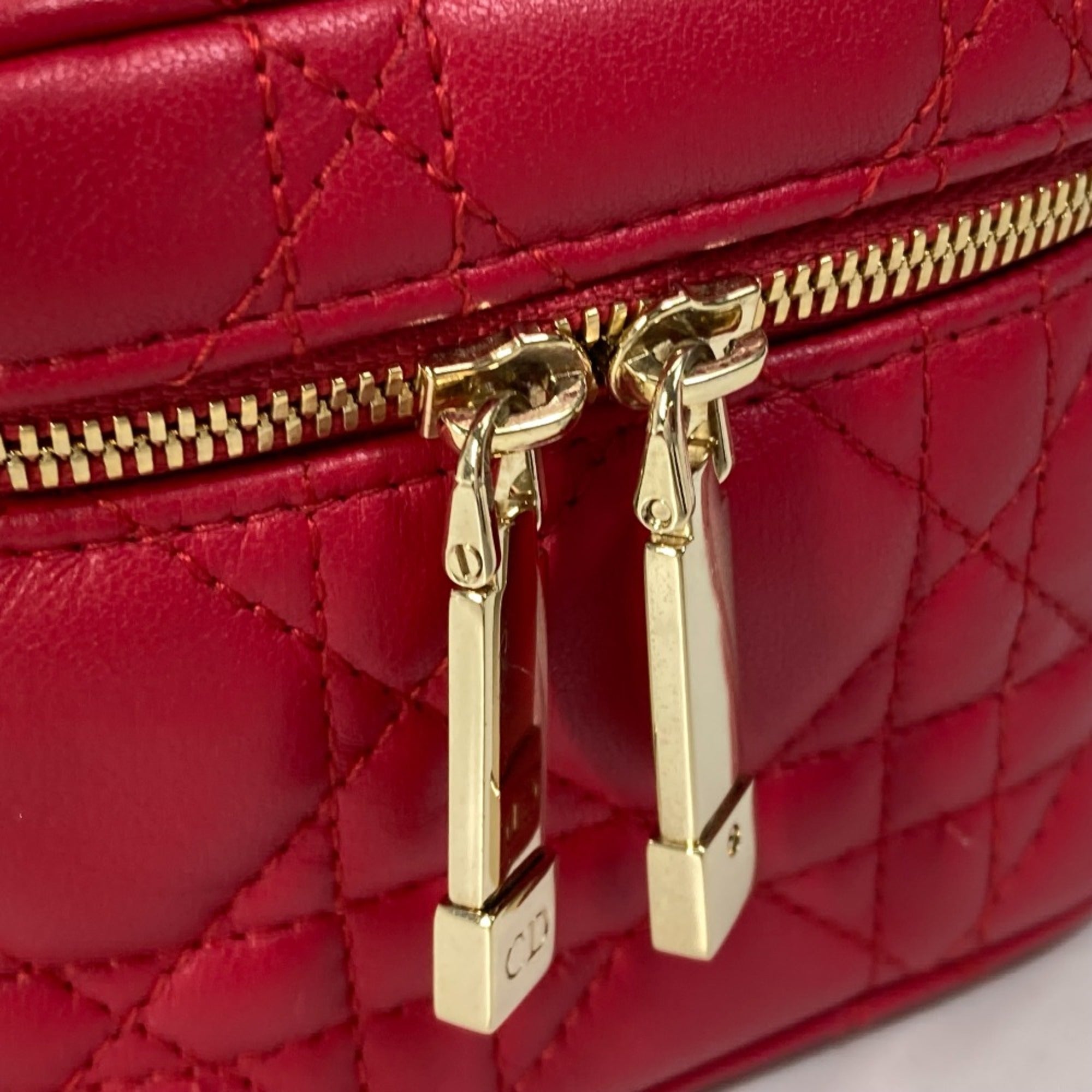 Christian Dior Red Leather Handbag (Pre-Owned)