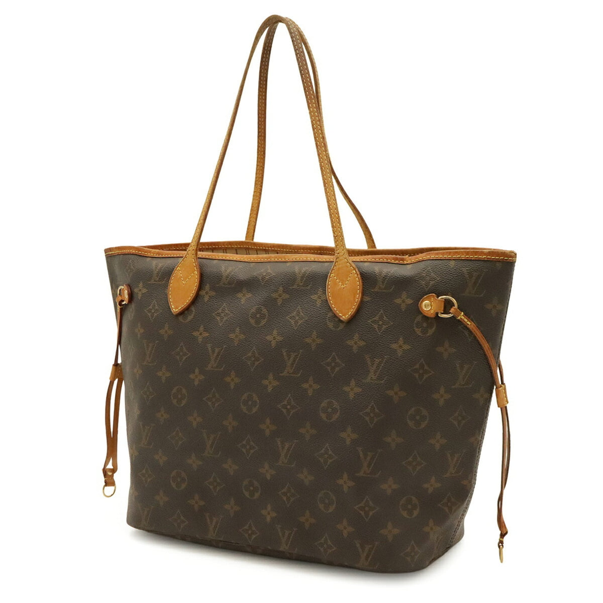 Louis Vuitton Brown Galle Monogram White Monogram Shoulder Bag Tote Bag (Pre-Owned)