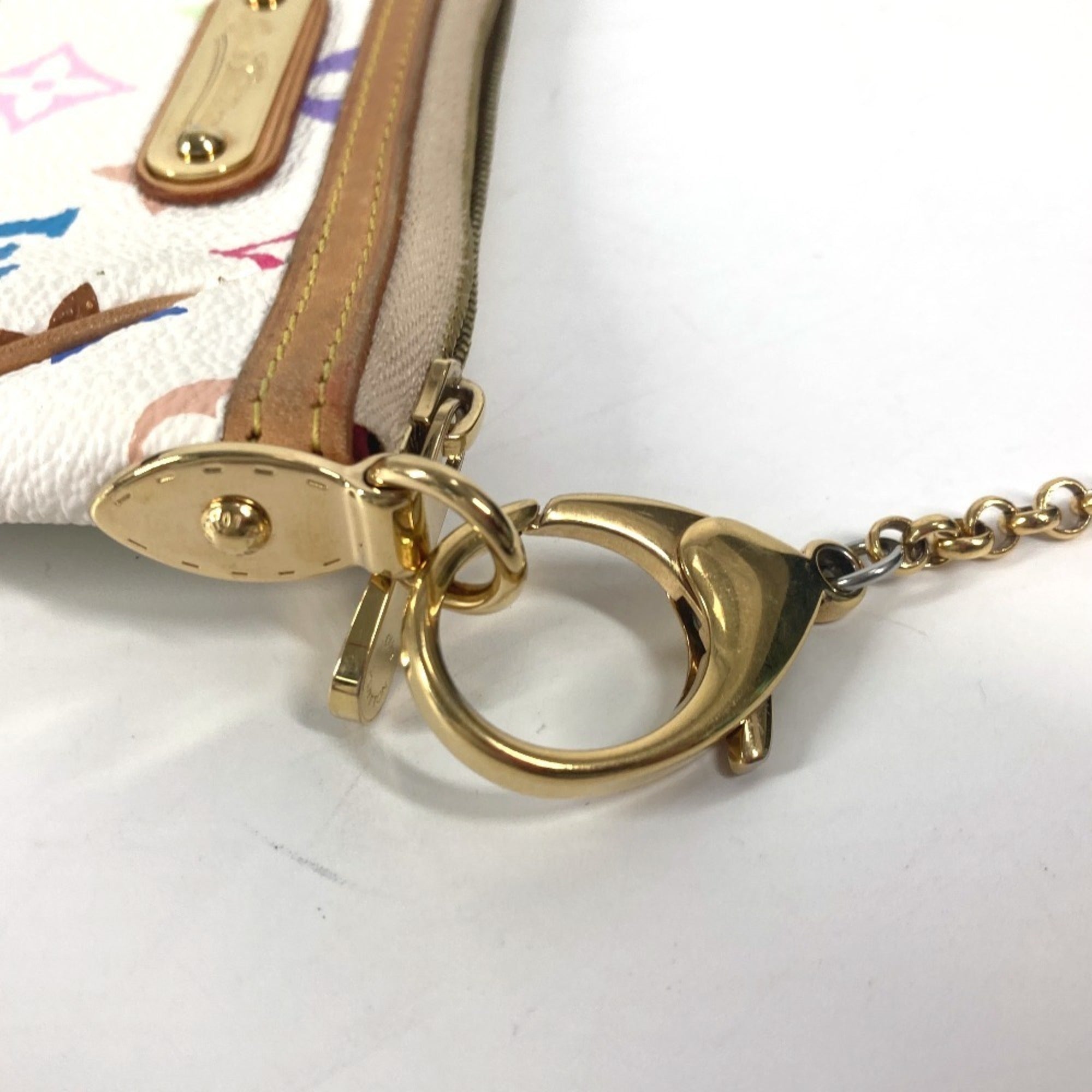 Louis Vuitton Monogram Multicolore Blanc Monogram Multicolore Handbag (Pre-Owned)