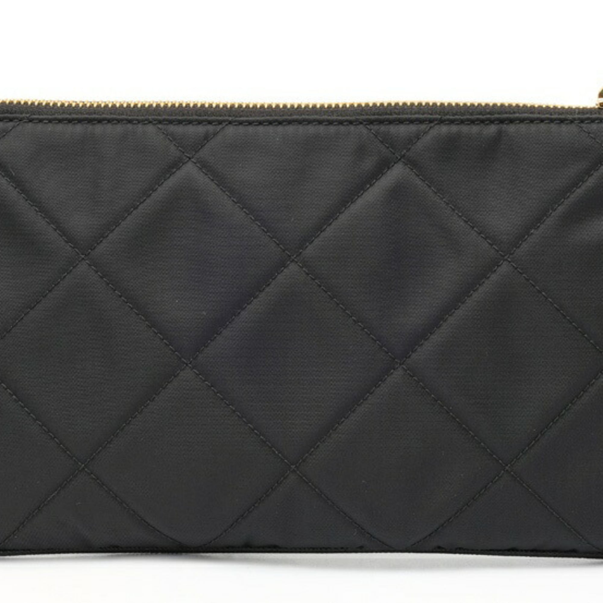 Prada Black Nylon Pouch Shoulder Bag (Pre-Owned)