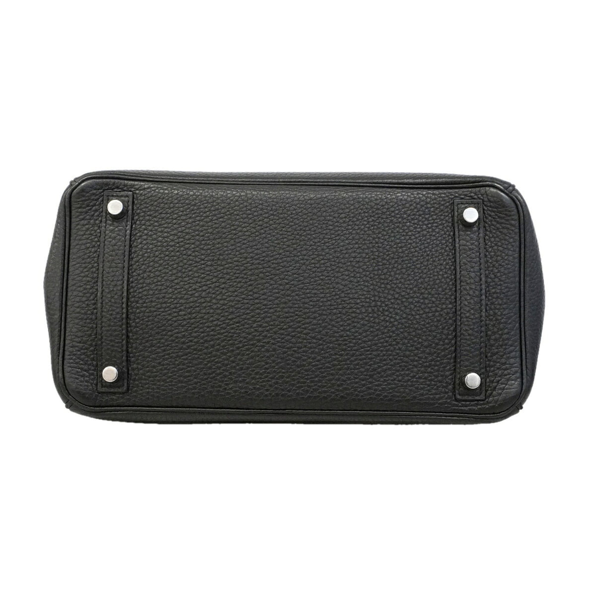 Hermes Black Togo Leather Handbag (Pre-Owned)