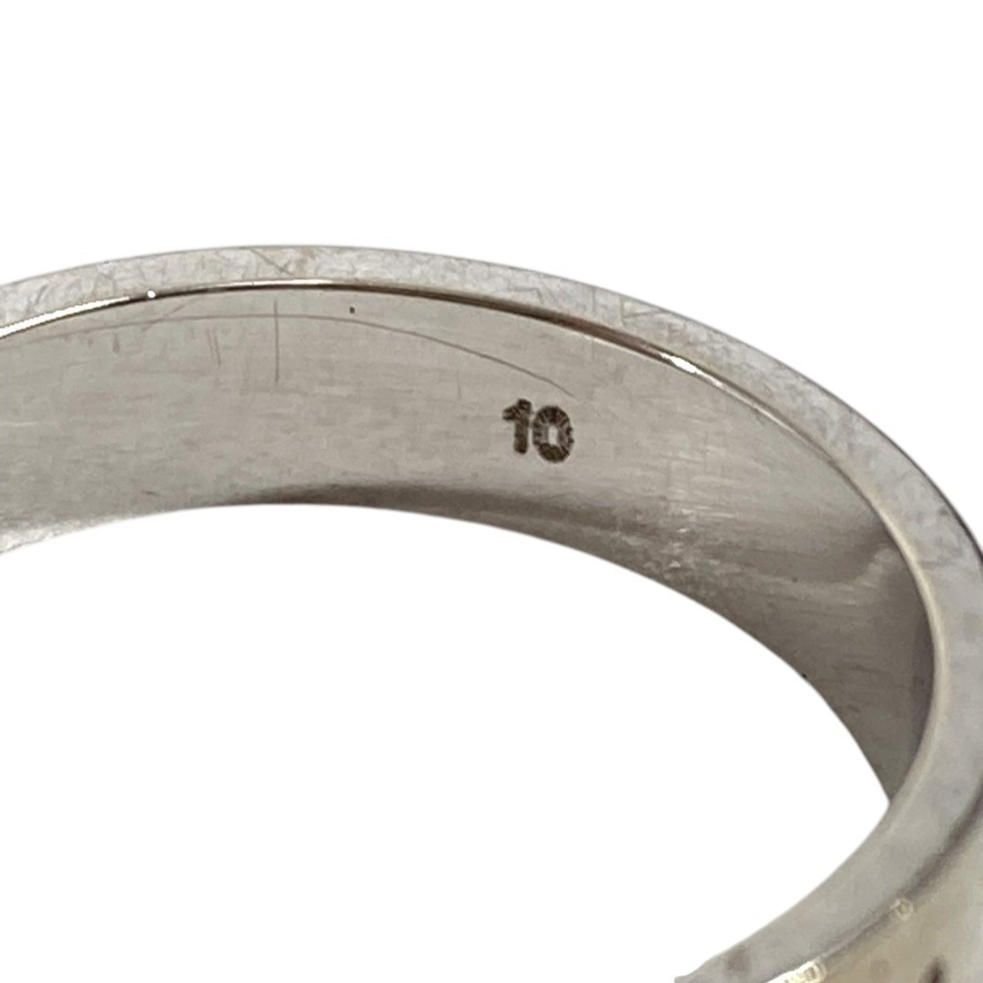 Gucci Silver White Gold (18K) Band Ring (Pre-Owned)