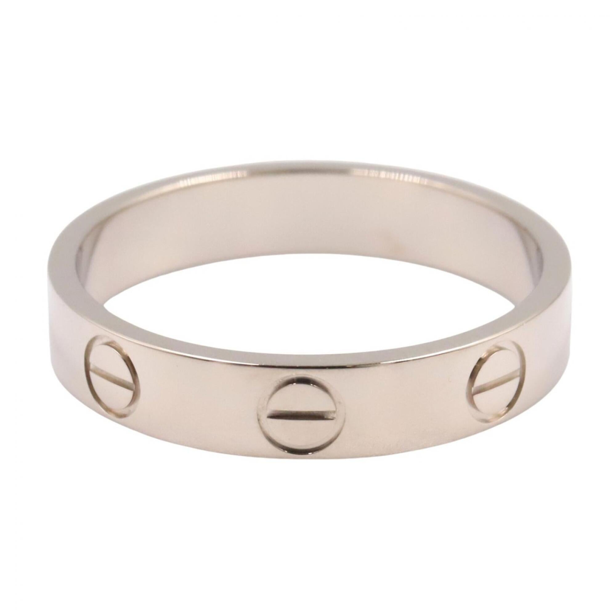 Cartier Silver White Gold (18K) Band Ring (Pre-Owned)