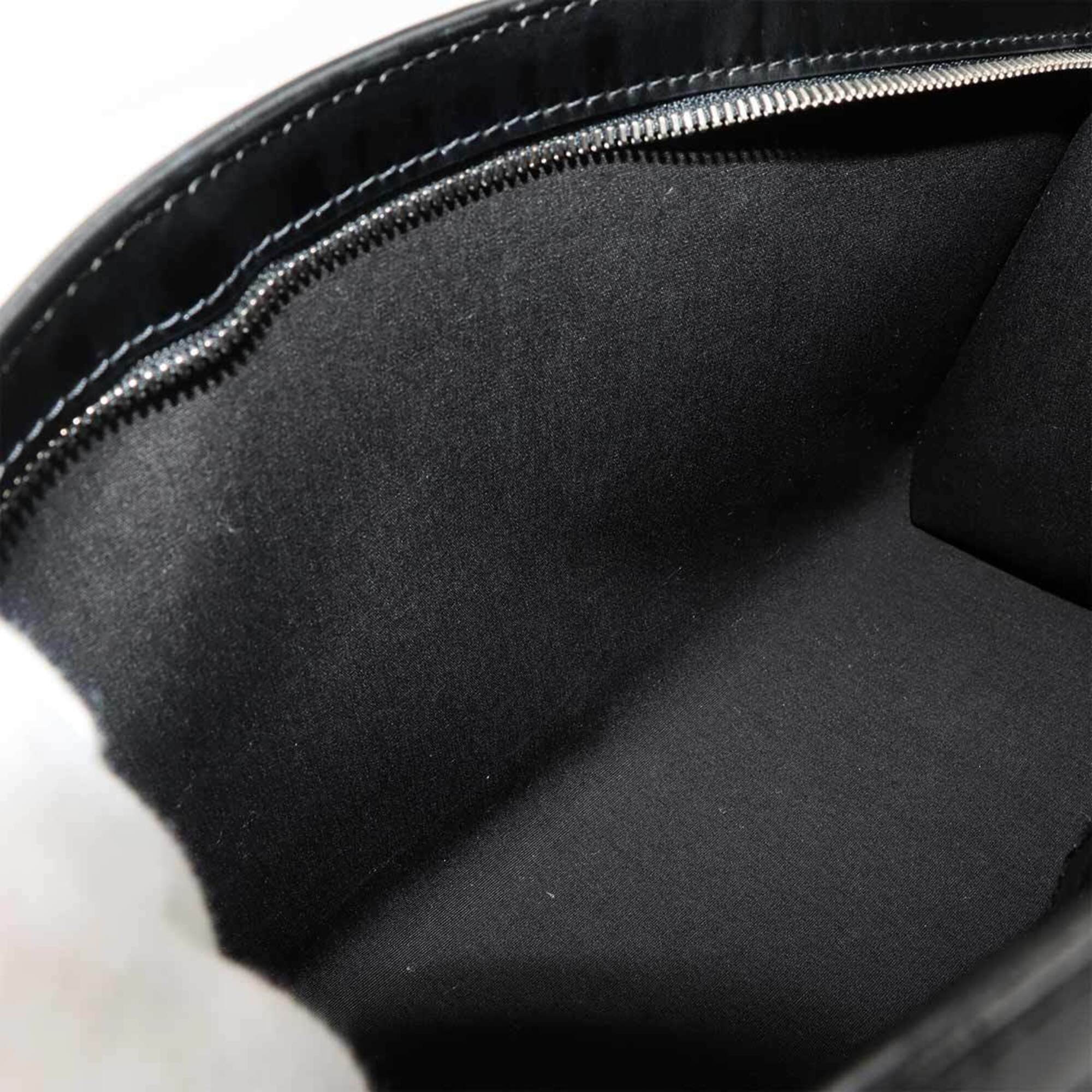 Louis Vuitton Noir Epi Leather Handbag Shoulder Bag (Pre-Owned)