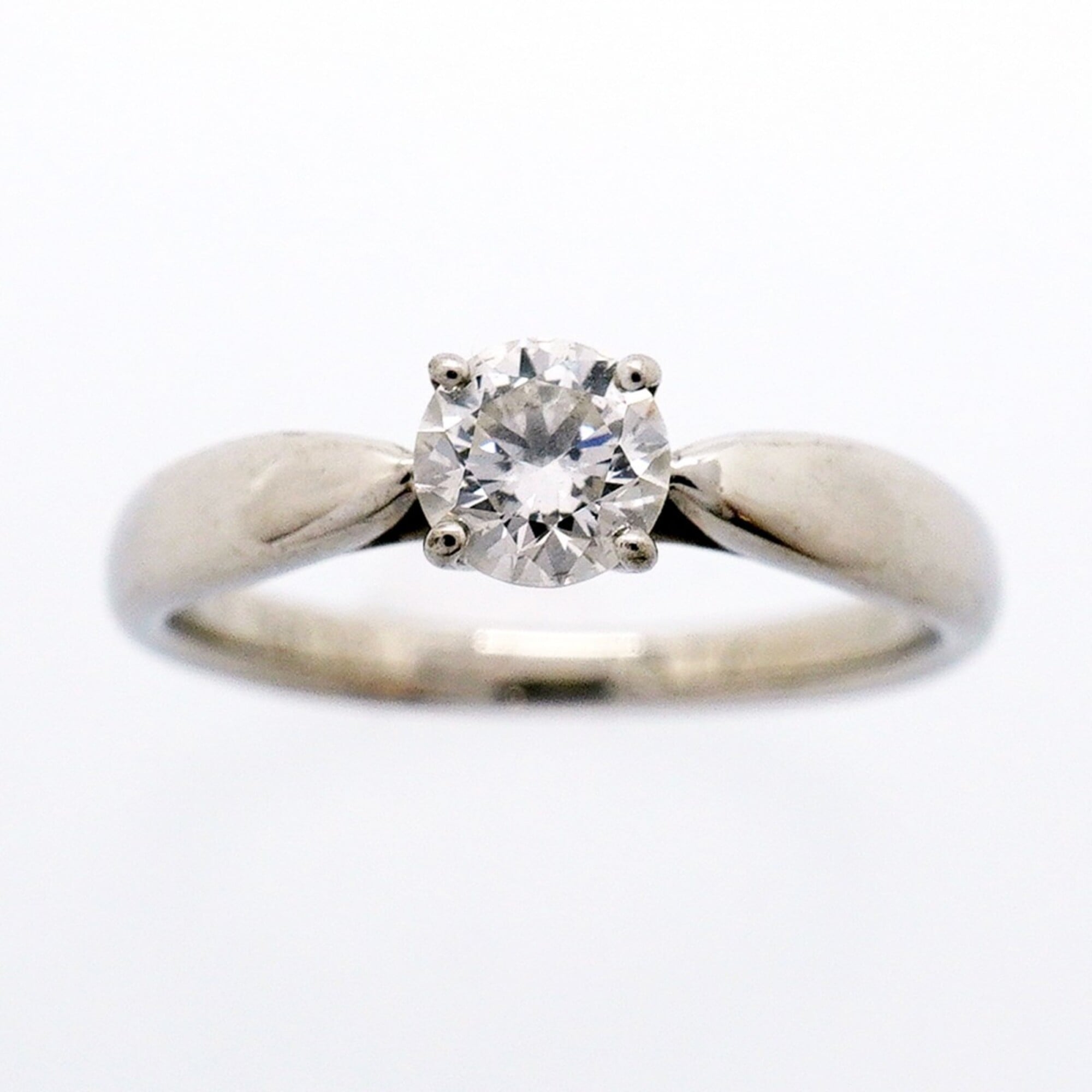 Tiffany Platinum 950 Band Ring (Pre-Owned)